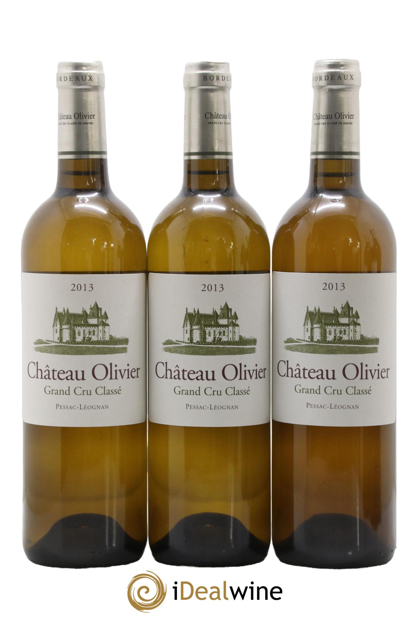 Château Olivier Cru Classé de Graves 2013 - Lot de 12 bouteilles - 1