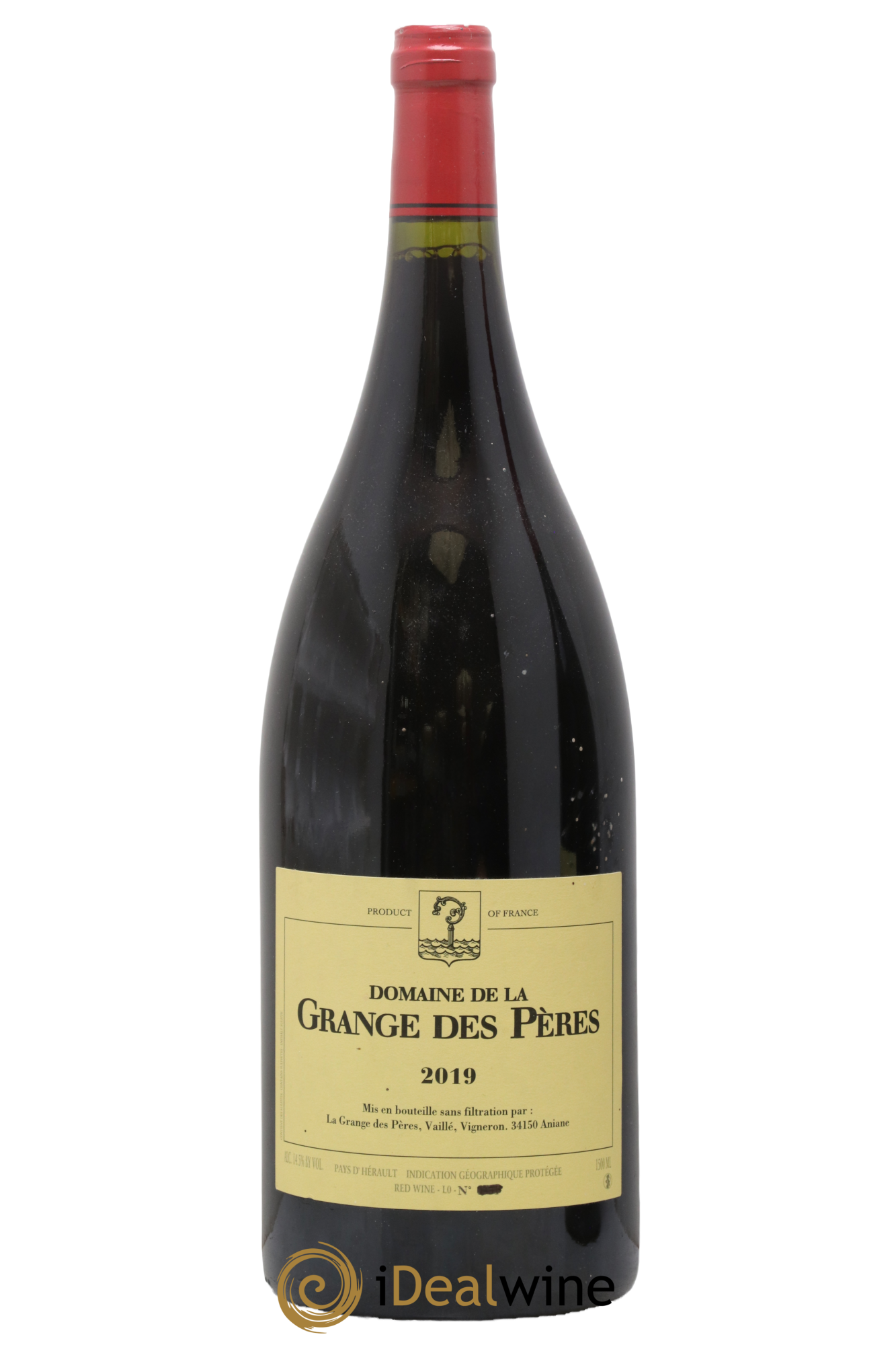 Pays d'Hérault Grange des Pères Laurent Vaillé 2019 - Lot de 1 magnum - 0