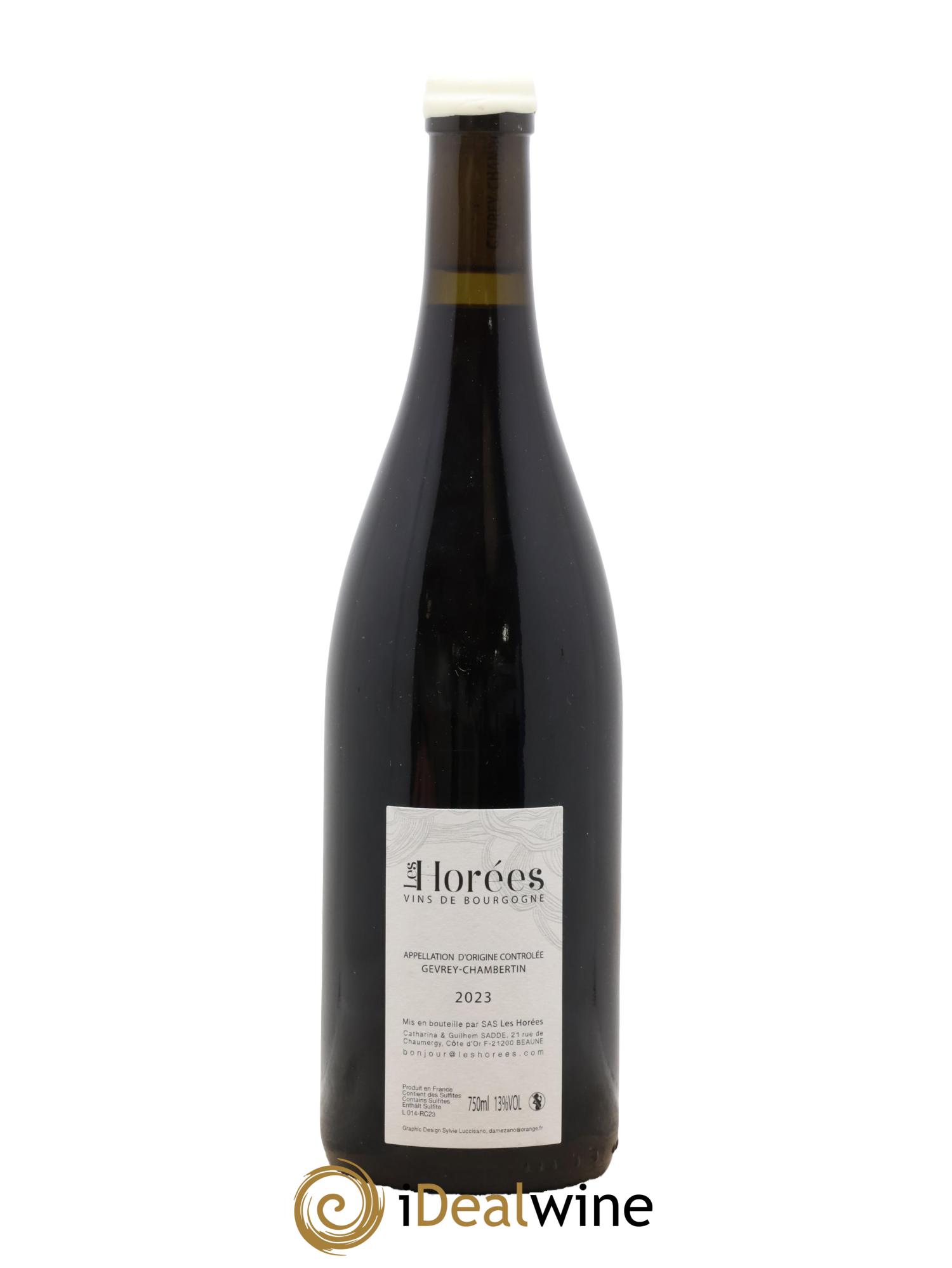 Gevrey-Chambertin J'écris ton nom Les Horées 2023 - Lot de 1 bouteille - 1