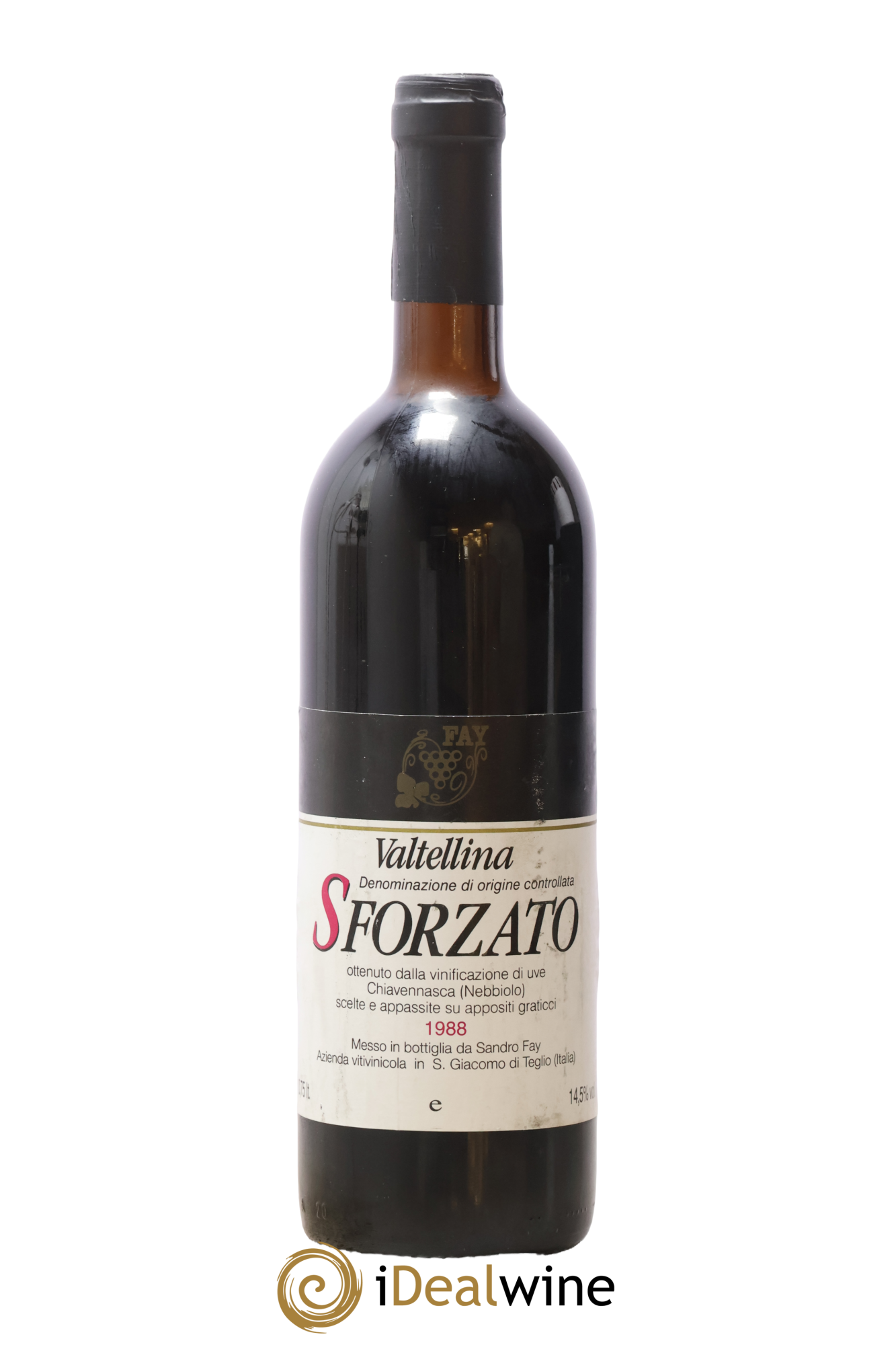 Italie Sandro Fay Sforzato Di Valtellina 1988 - Lot of 1 bottle - 0