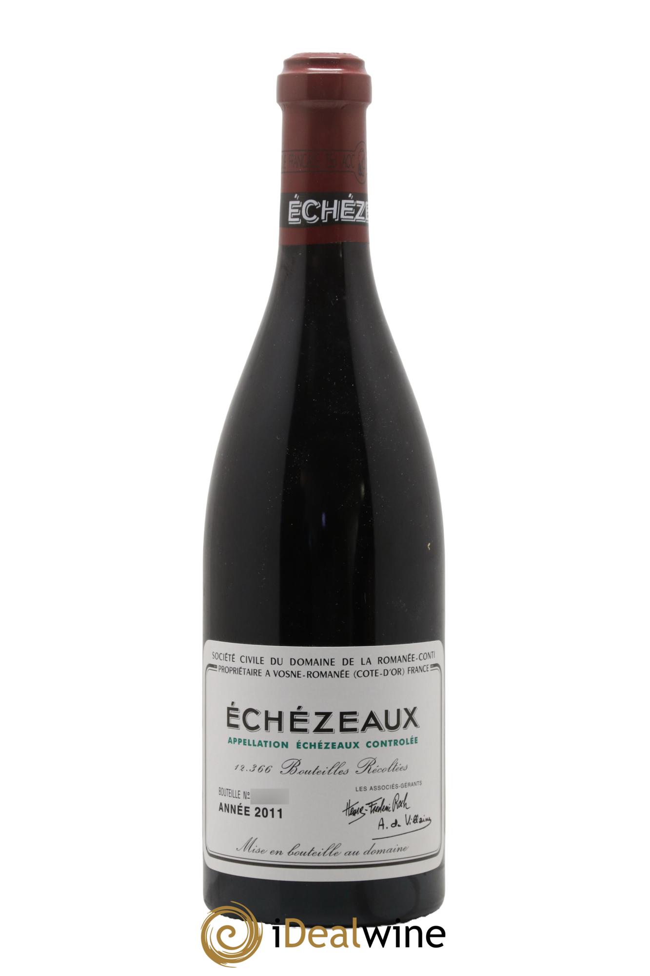 Echezeaux Grand Cru Domaine de la Romanée-Conti 2011 - Lot de 1 bouteille - 0