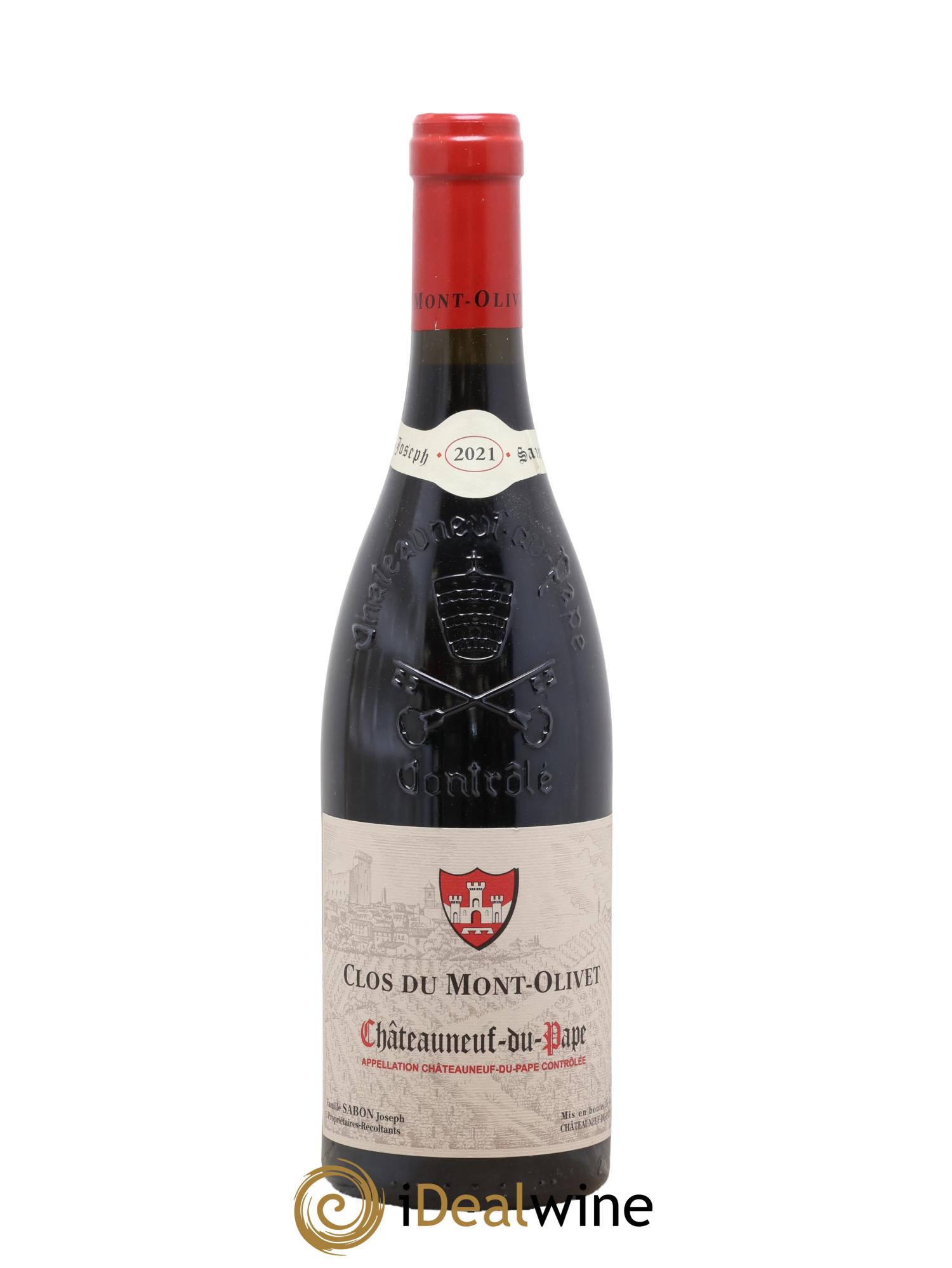 Châteauneuf-du-Pape Clos du Mont-Olivet 2021 - Lotto di 1 bottiglia - 0