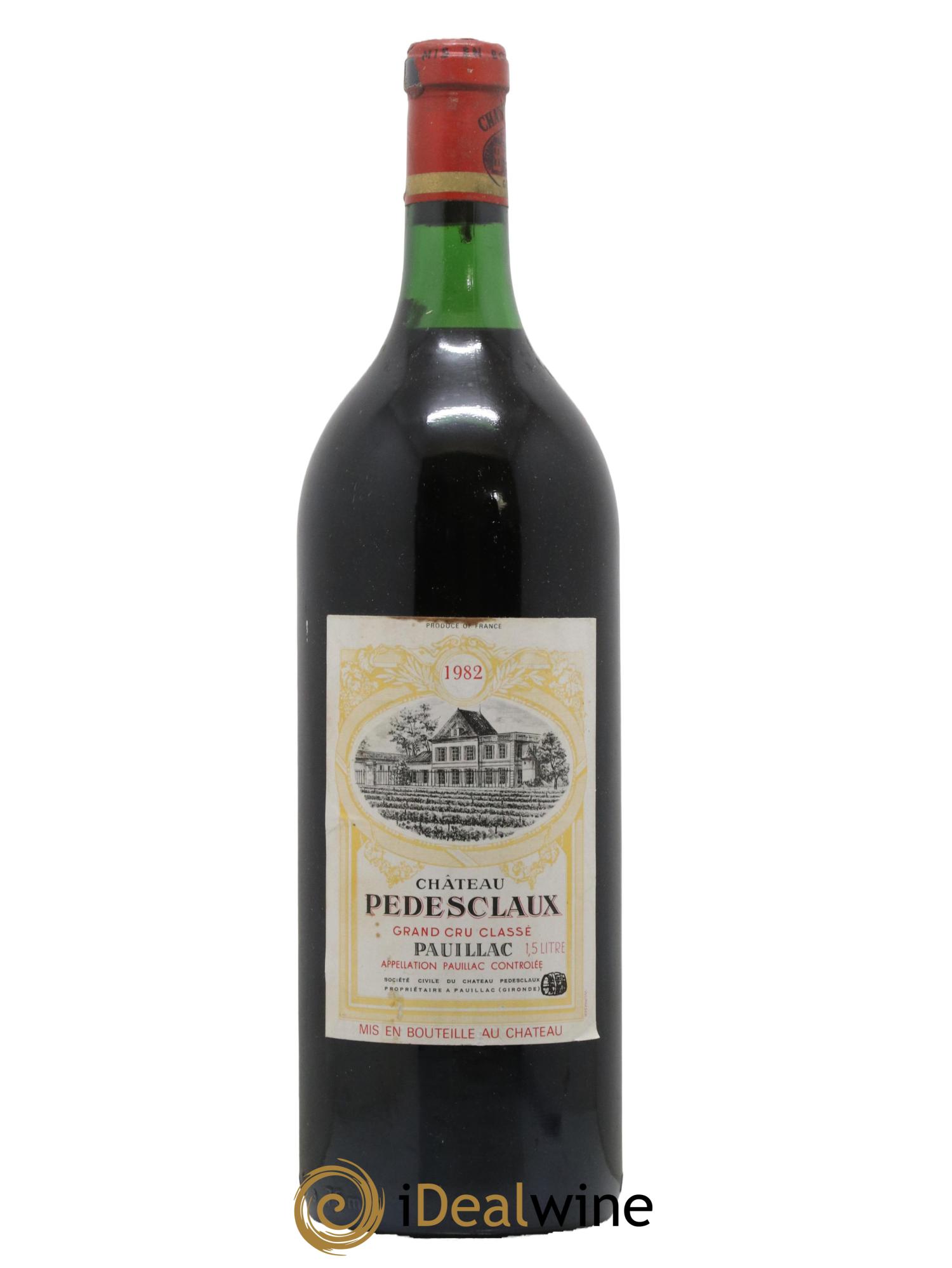 Château Pedesclaux 5ème Grand Cru Classé 1982 - Lot de 1 magnum - 0