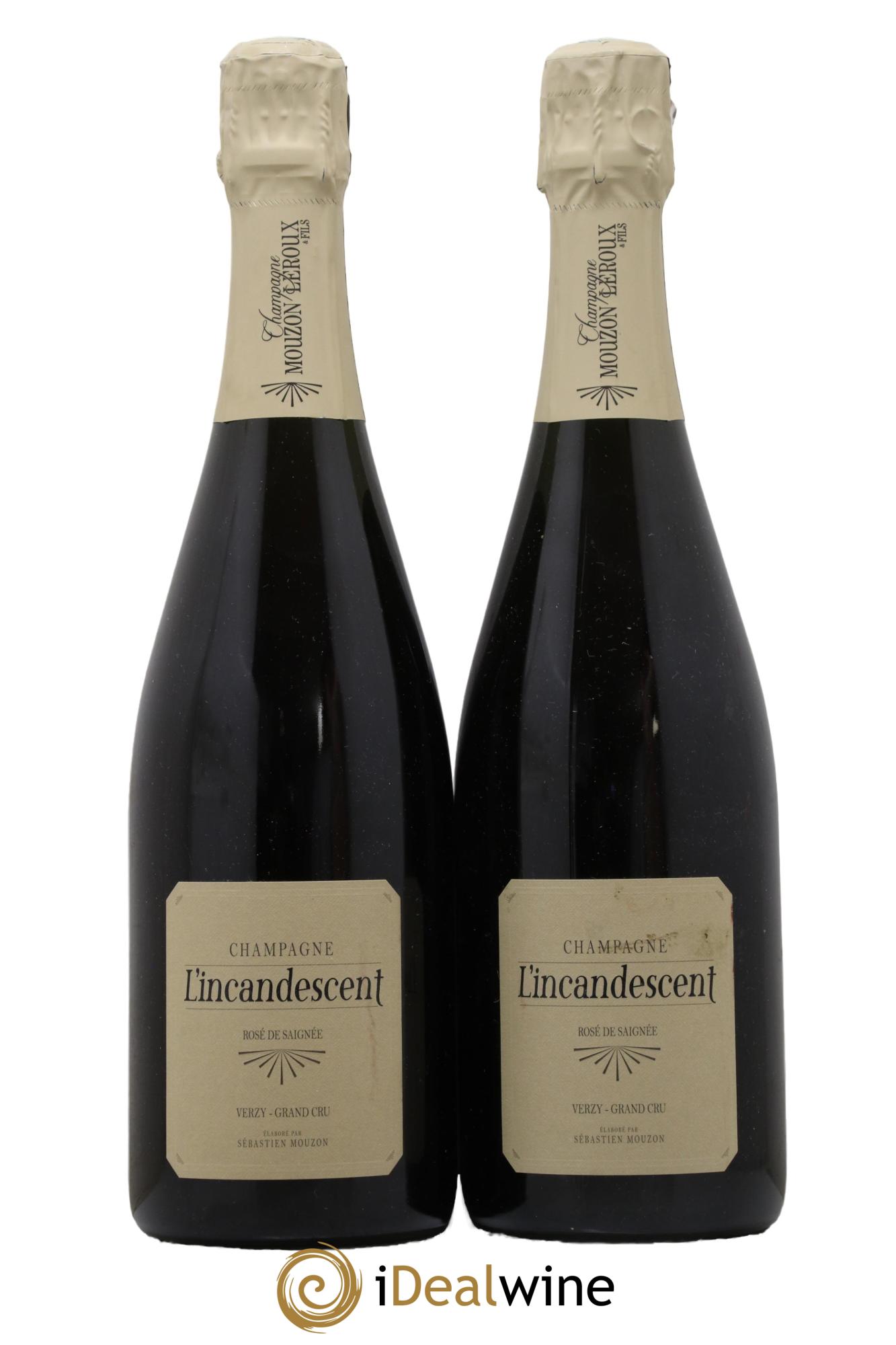 L'incandescent Verzy Grand Cru Extra-Brut Mouzon-Leroux - Lot of 2 bottles - 0