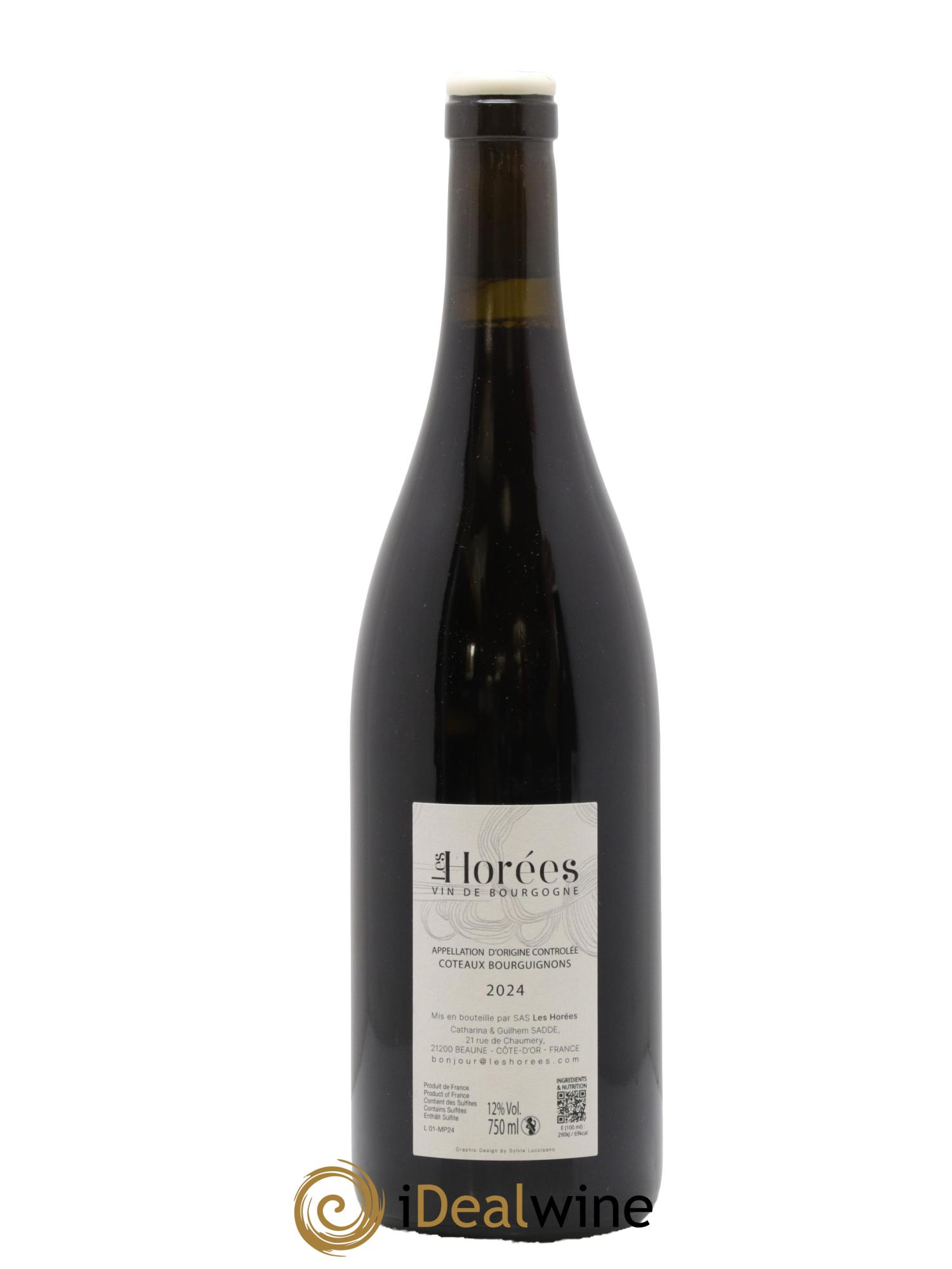 Coteaux Bourguignons Mon Poulain Les Horées 2024 - Lot de 1 bouteille - 1