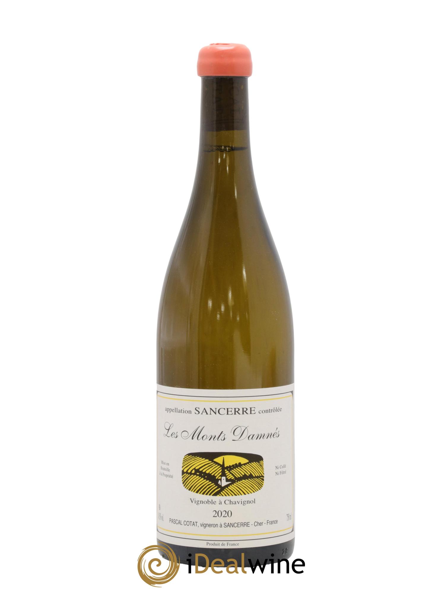 Sancerre Les Monts Damnés Pascal Cotat 2020 - Lot de 1 bouteille - 0