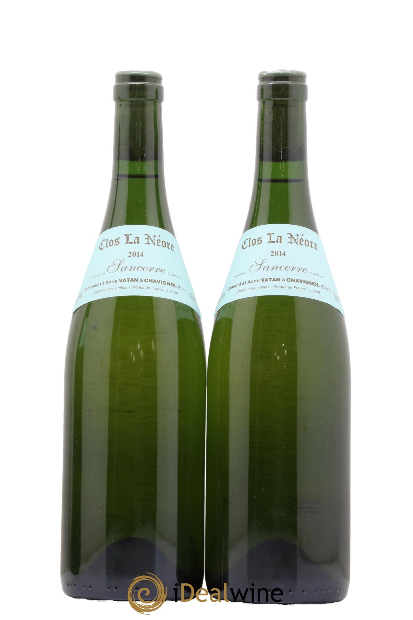 Sancerre Clos la Neore Edmond Vatan 2014 - Lot de 2 bouteilles - 0