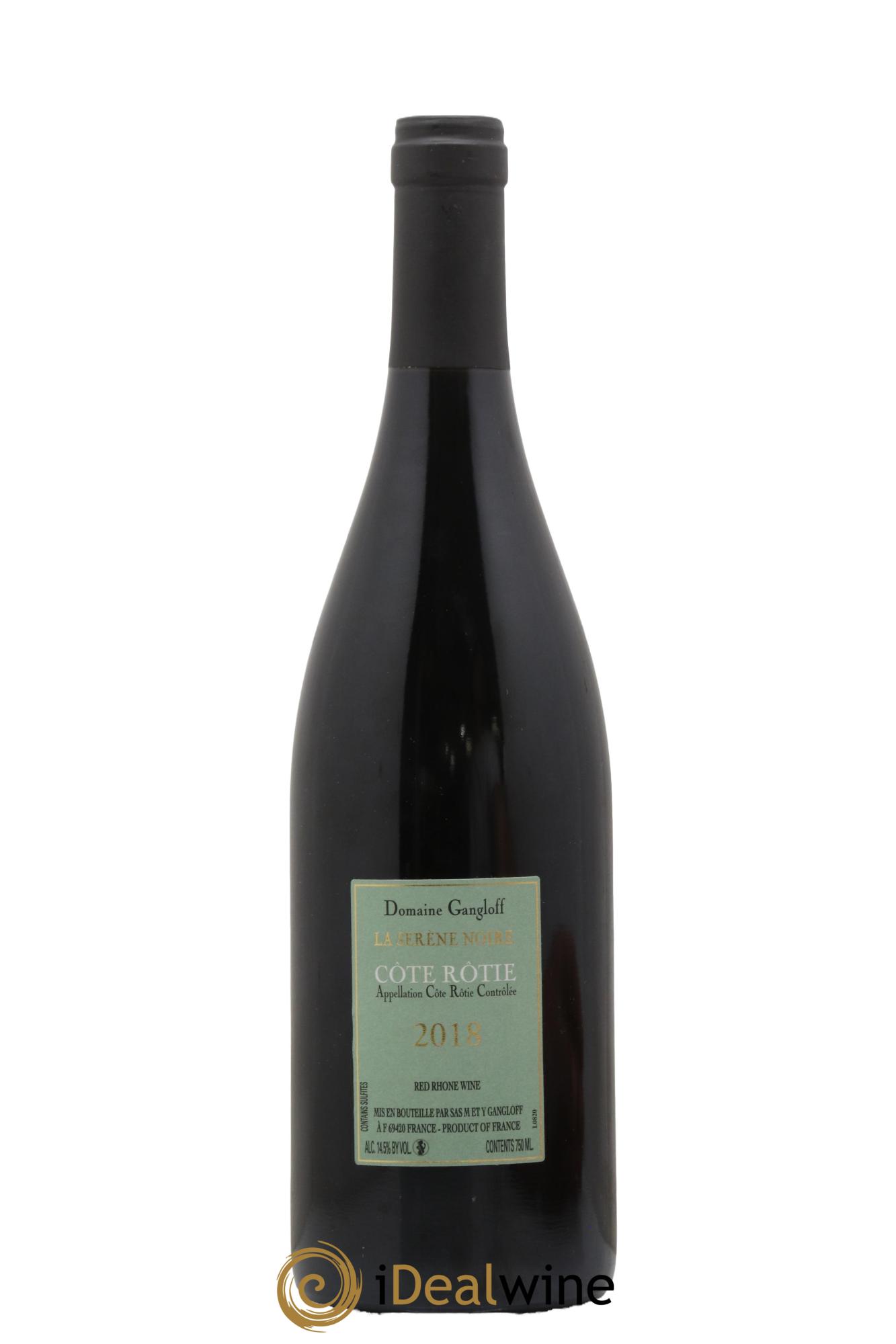 Côte-Rôtie La Sereine Noire Gangloff (Domaine) 2018 - Lotto di 1 bottiglia - 1