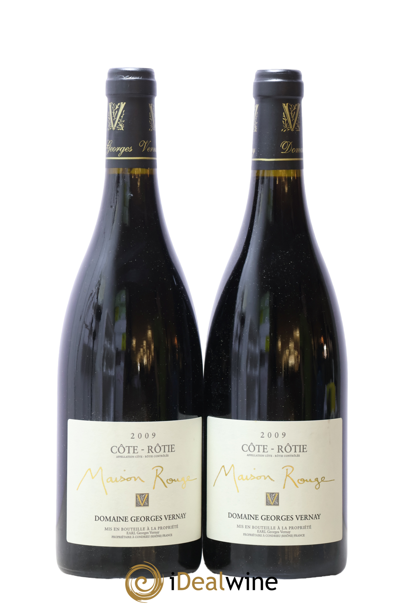 Côte-Rôtie Georges Vernay 2009 - Lot de 2 bouteilles - 0