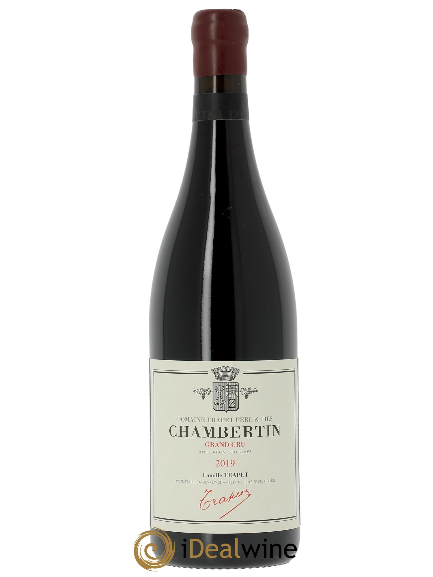 Chambertin Grand Cru Domaine Trapet 2019 - Lot de 1 bouteille - 0