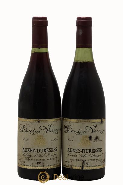 Auxey-Duresses Cuvée Soleil Rouge Duclos Valmont 1976 - Posten von 2 Flaschen - 0
