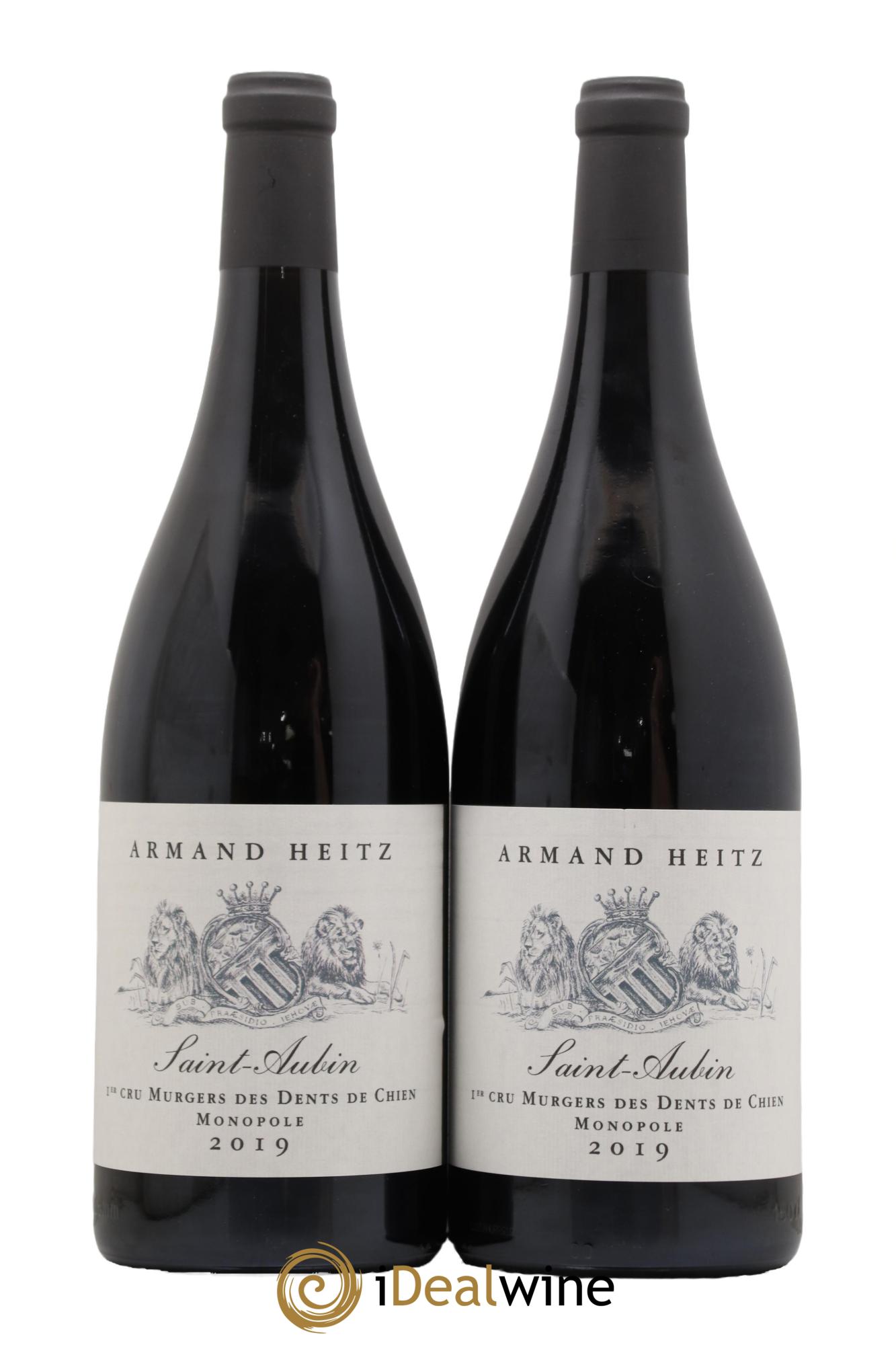 Saint-Aubin 1er Cru Murgers des Dents de Chien Armand Heitz 2019 - Lot de 2 magnums - 0