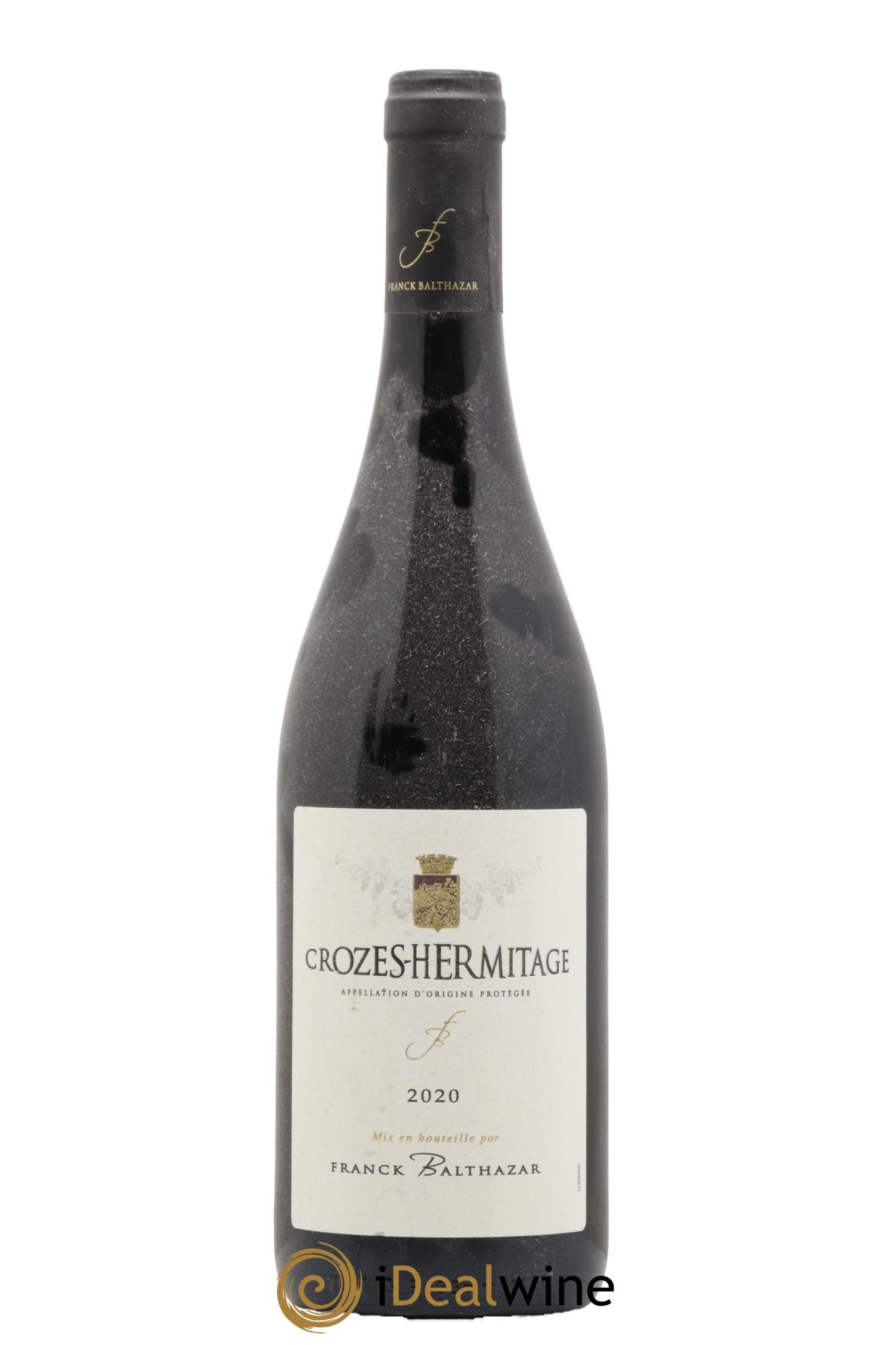Crozes-Hermitage Franck Balthazar (Domaine) 2020 - Lot de 1 bouteille - 0