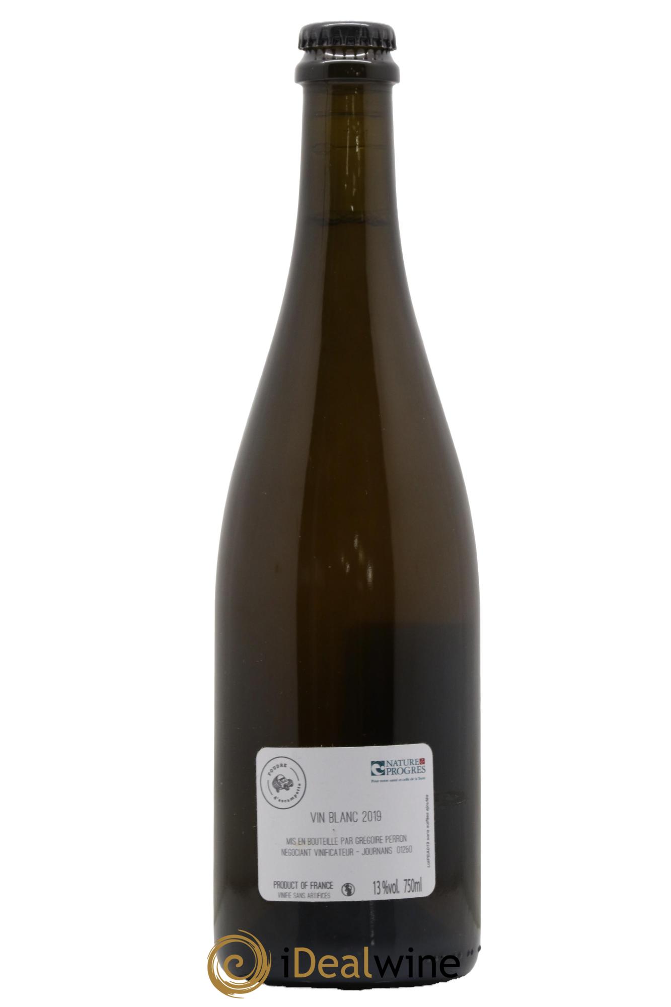 Vin de France Bugey Pearl Domaine Grégoire Perron 2019 - Lot de 1 bouteille - 1