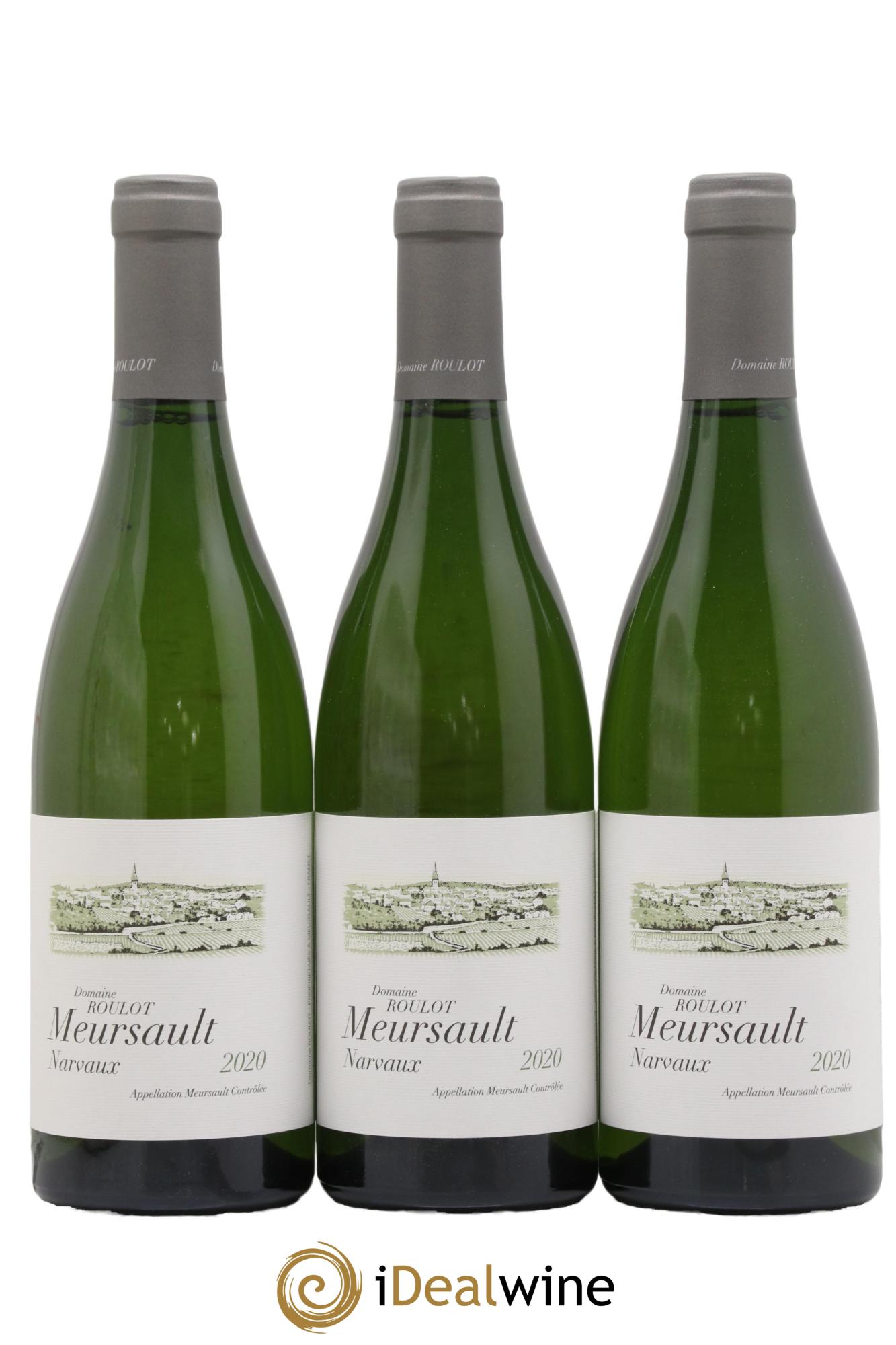Meursault Les Narvaux Roulot (Domaine) 2020 - Lot de 3 bouteilles - 0