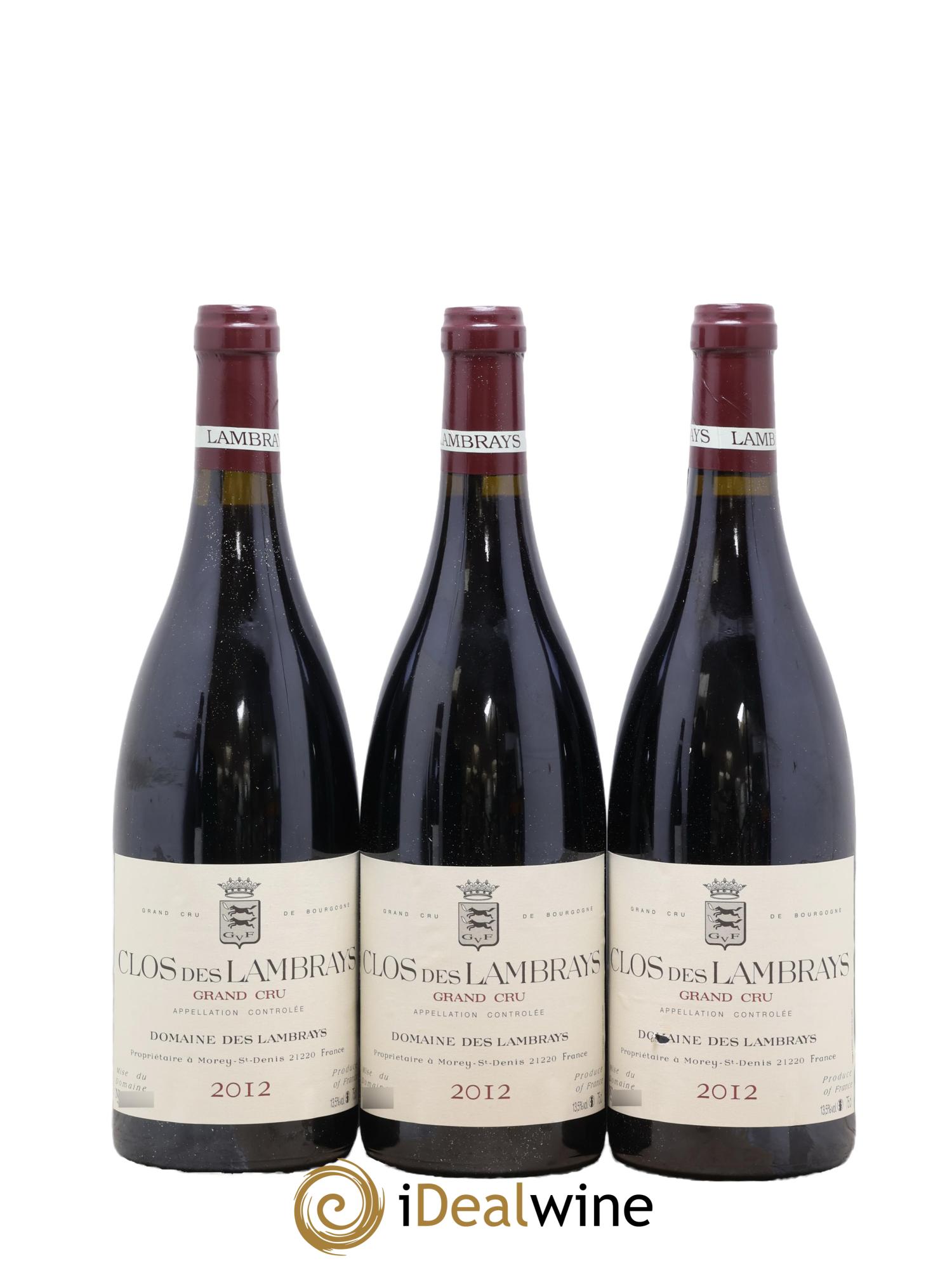 Clos des Lambrays Grand Cru Domaine des Lambrays 2012 - Lotto di 12 bottiglie - 3