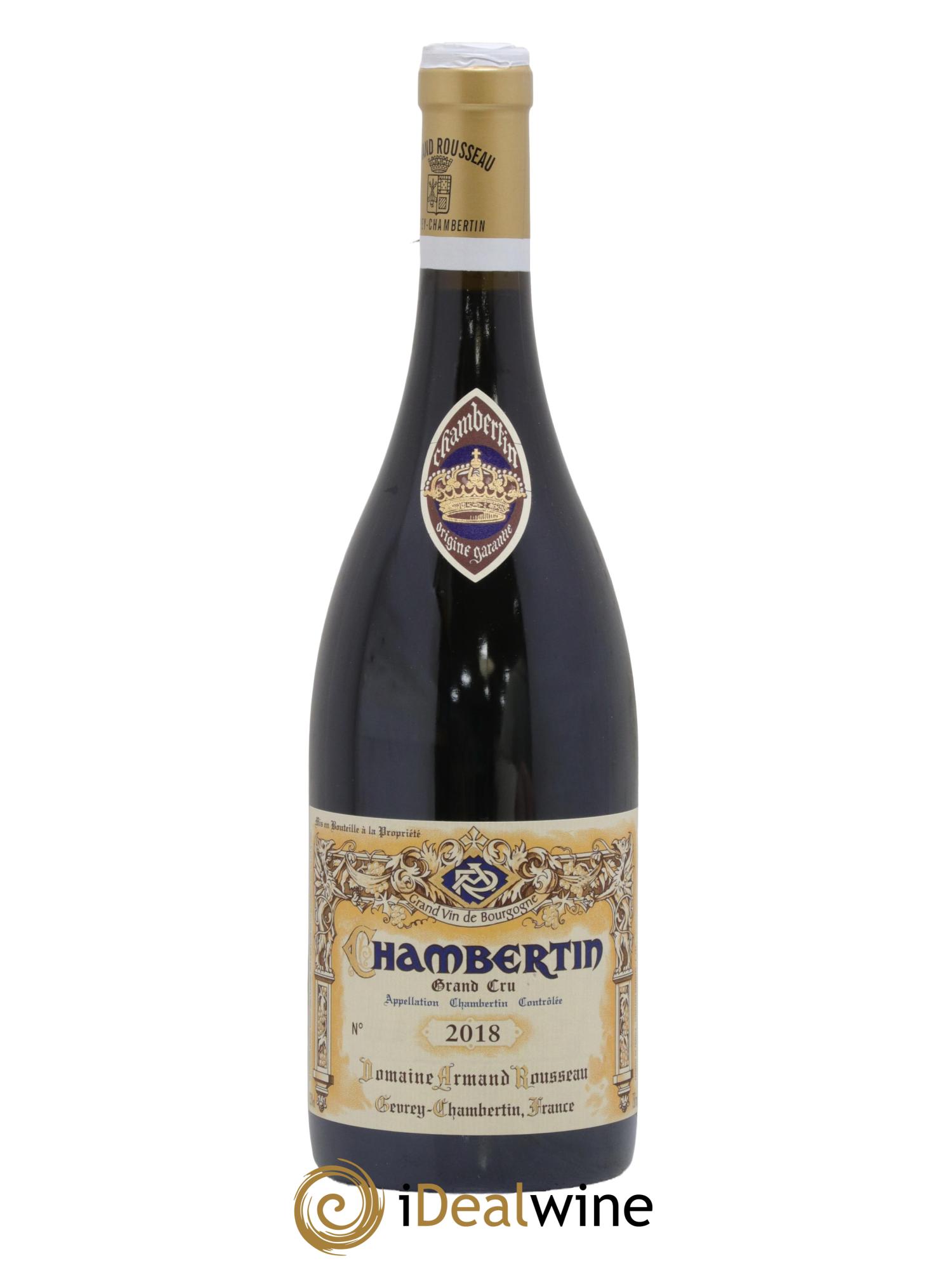 Chambertin Grand Cru Armand Rousseau (Domaine)  2018 - Lotto di 1 bottiglia - 0