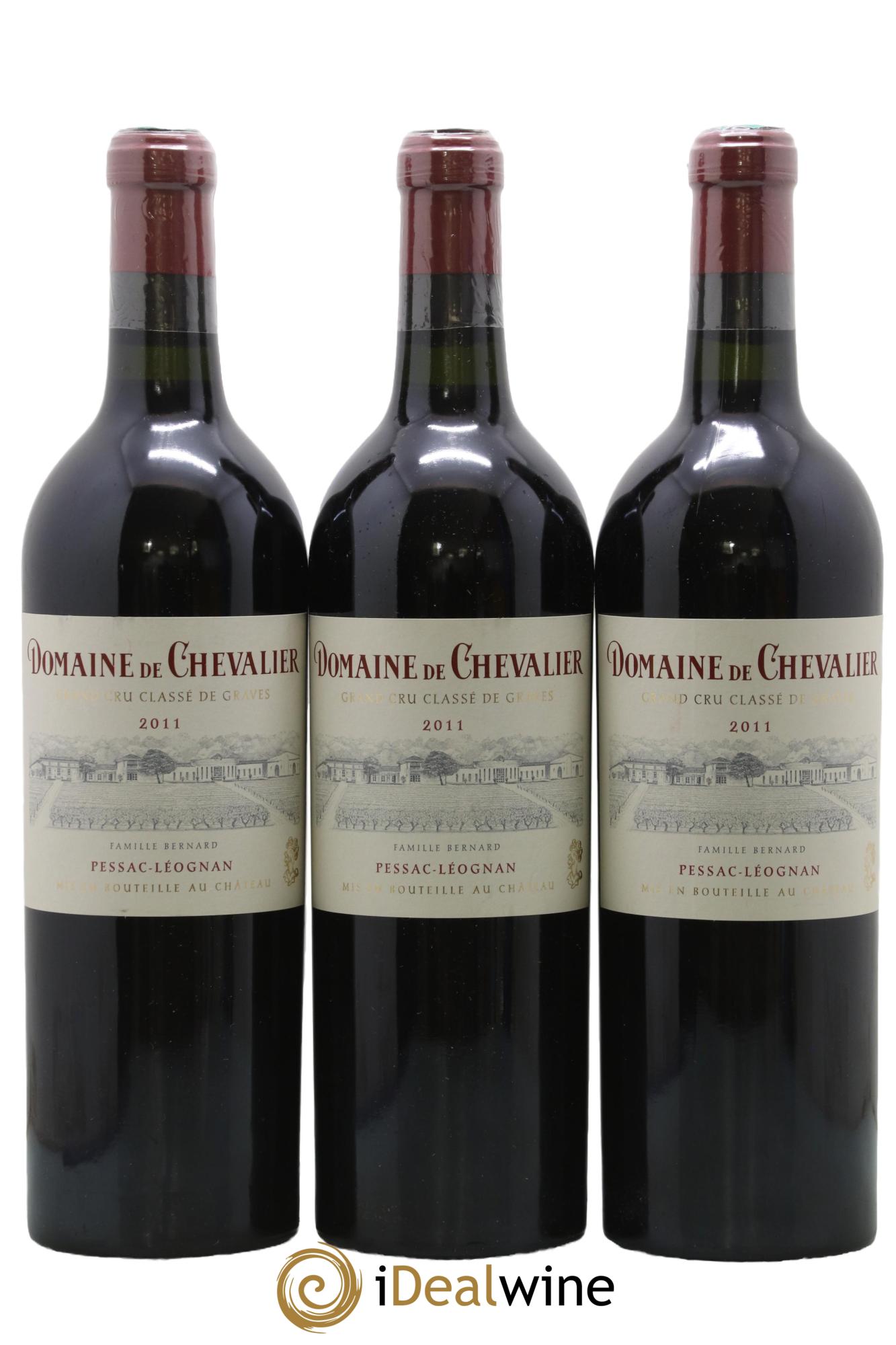 Domaine de Chevalier Cru Classé de Graves 2011 - Posten von 3 Flaschen - 0