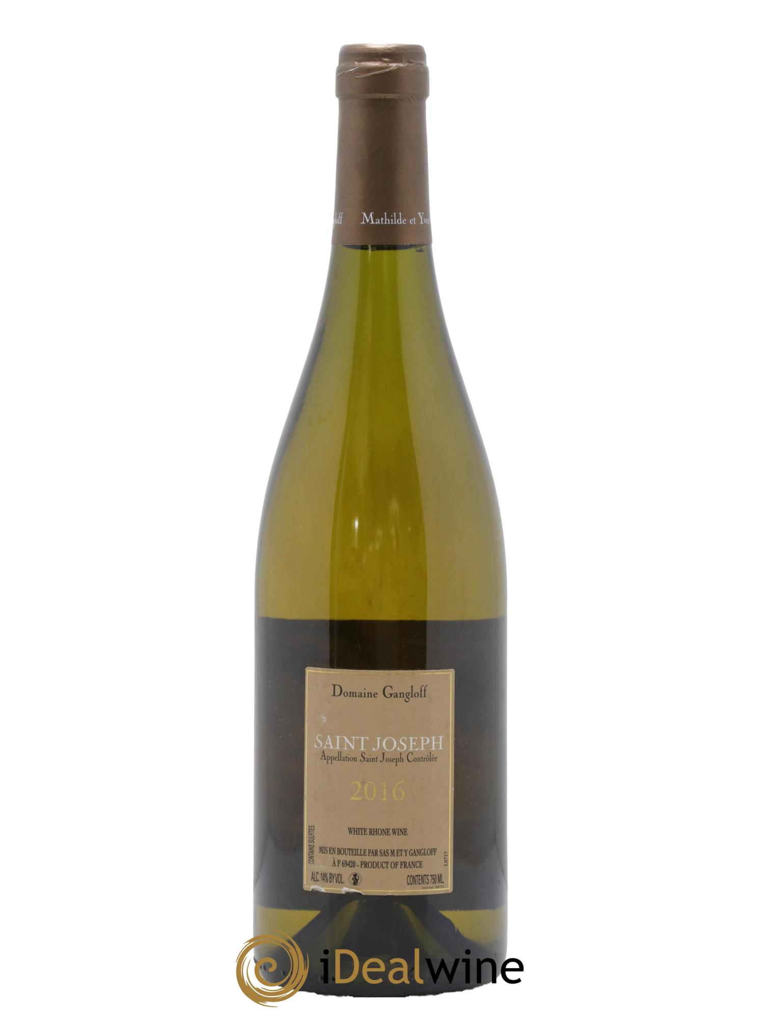Saint-Joseph Gangloff (Domaine) 2016 - Lot de 1 bouteille - 1