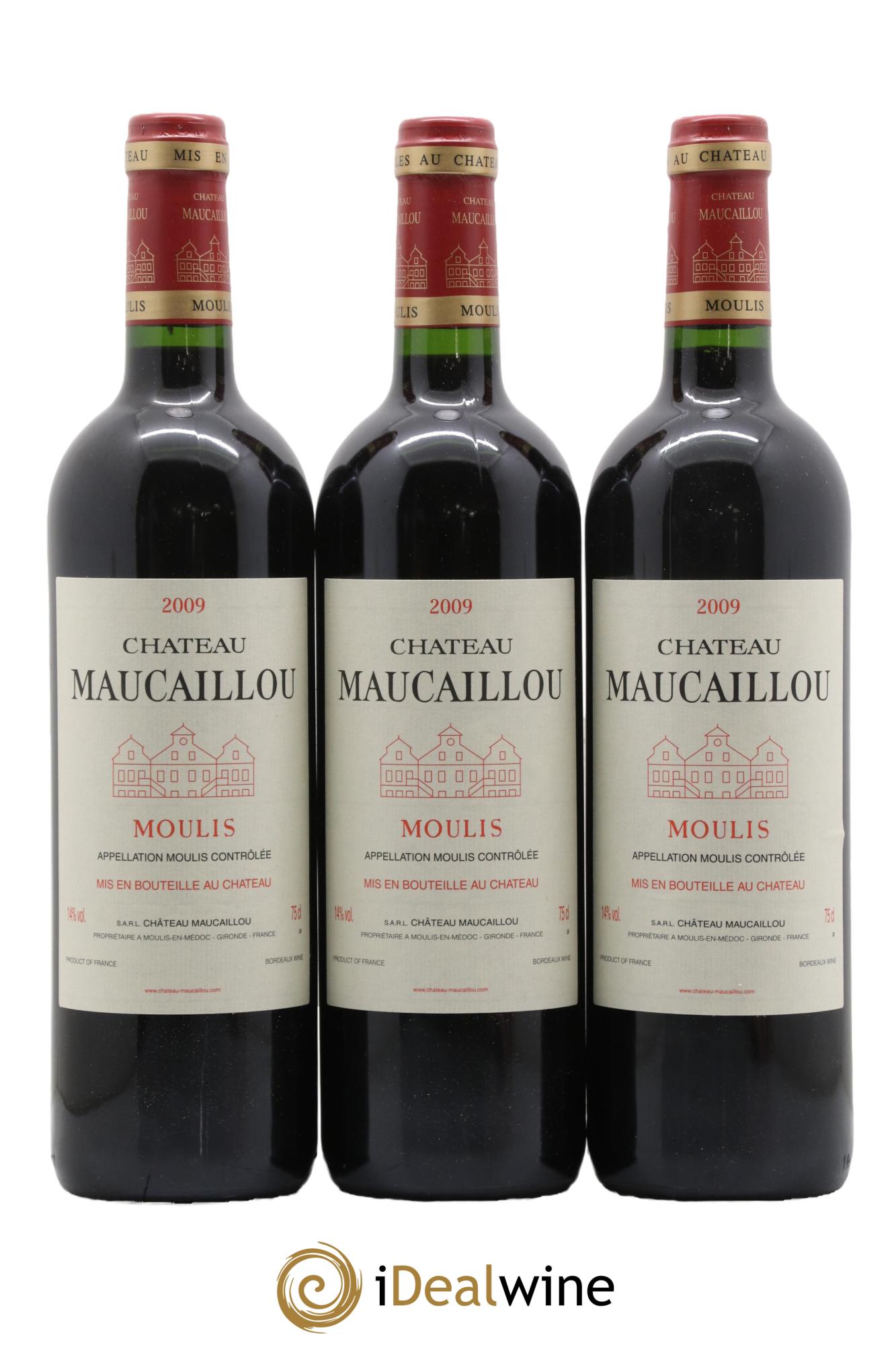 Château Maucaillou 2009 - Lotto di 6 bottiglie - 1