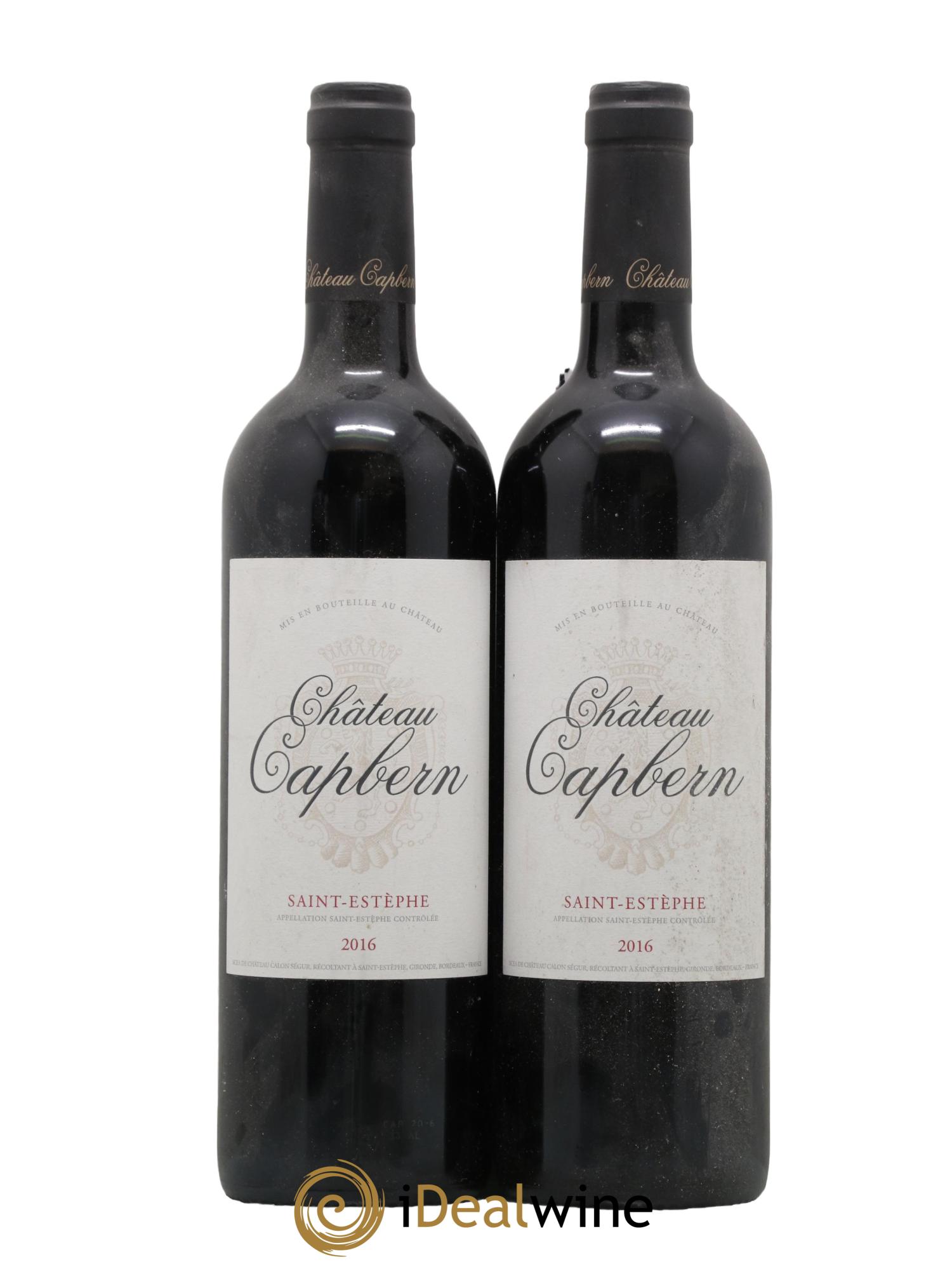 Château Capbern Gasqueton 2016 - Lot de 2 bouteilles - 0