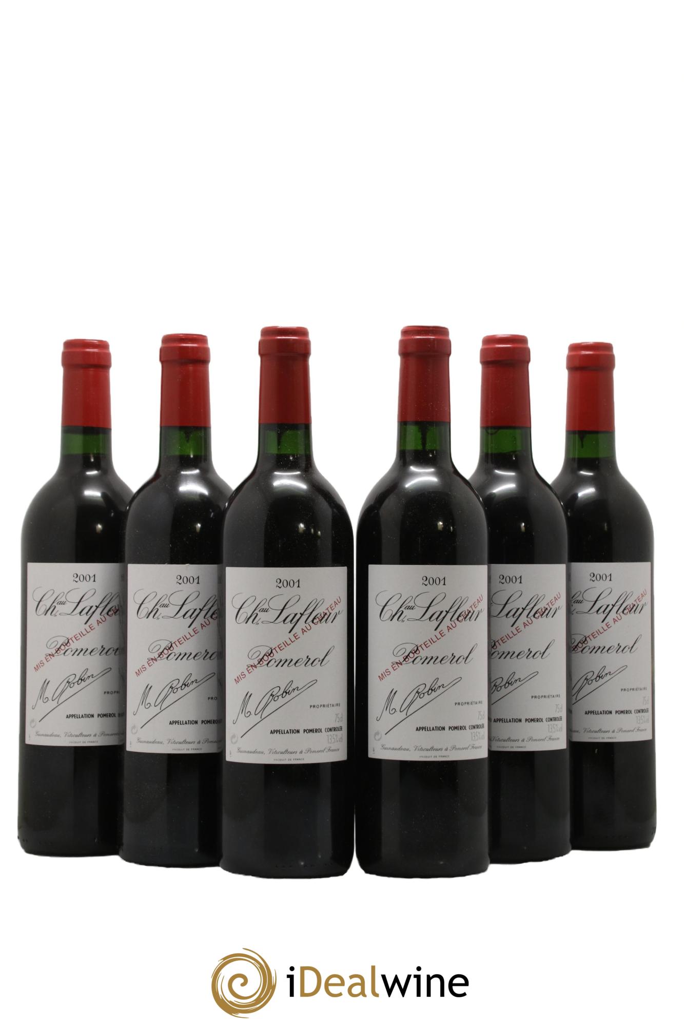 Château Lafleur 2001 - Lot de 6 bouteilles - 0