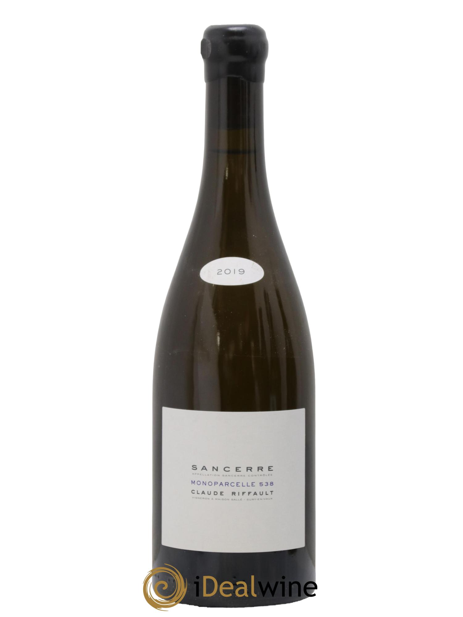 Sancerre Monoparcelle 538 Claude Riffault 2019 - Lot de 1 bouteille - 0