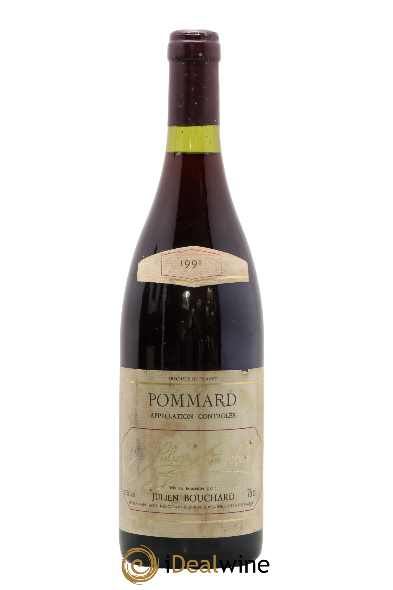 Pommard Julien Bouchard 1991 - Lot de 1 bouteille - 0