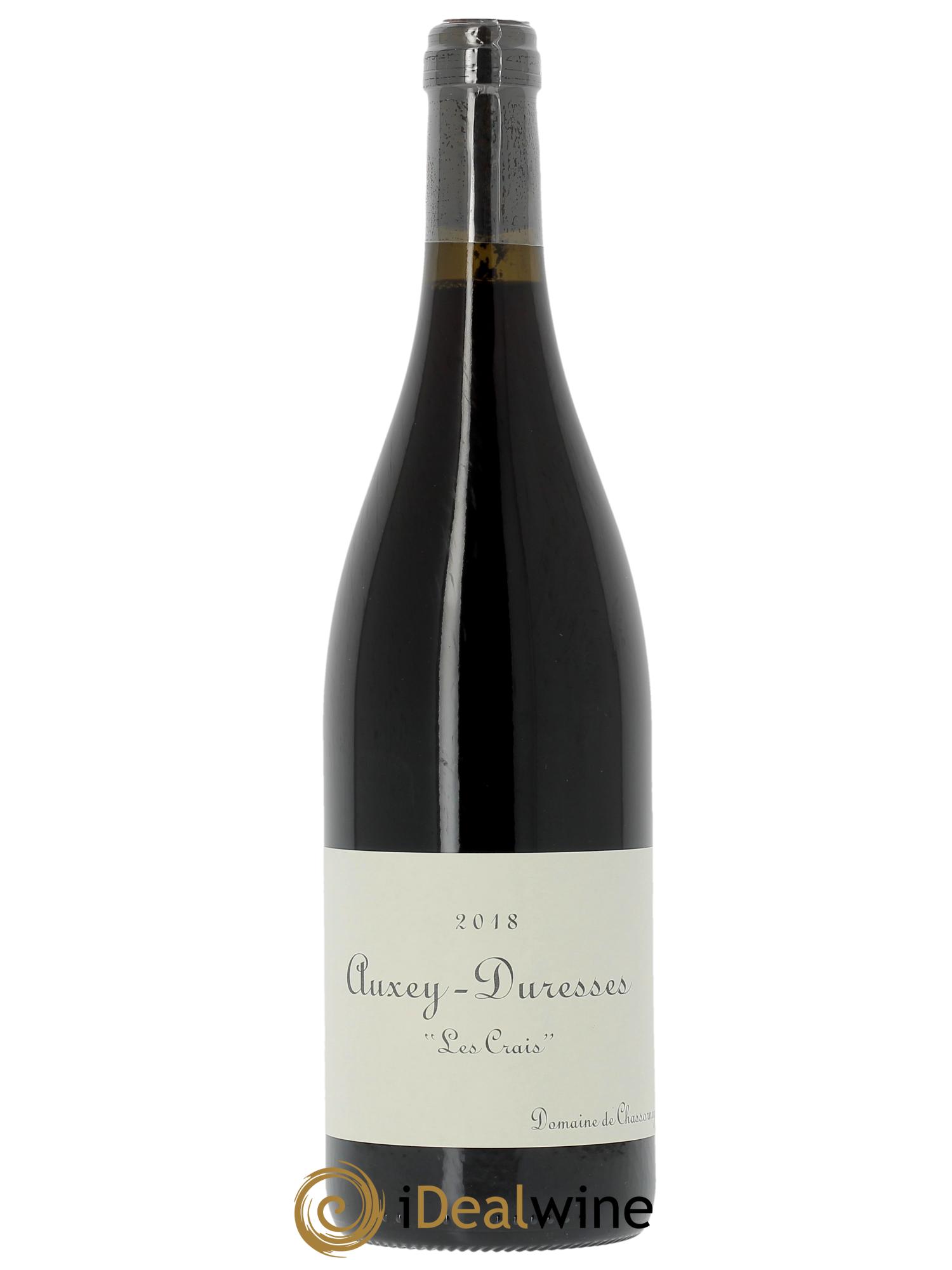 Auxey-Duresses Les Crais Domaine de Chassorney 2018 - Lot of 1 bottle - 0