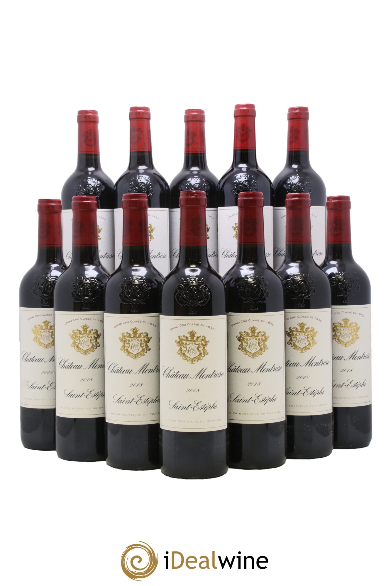 Château Montrose 2ème Grand Cru Classé 2018 - Lot of 12 bottles - 0