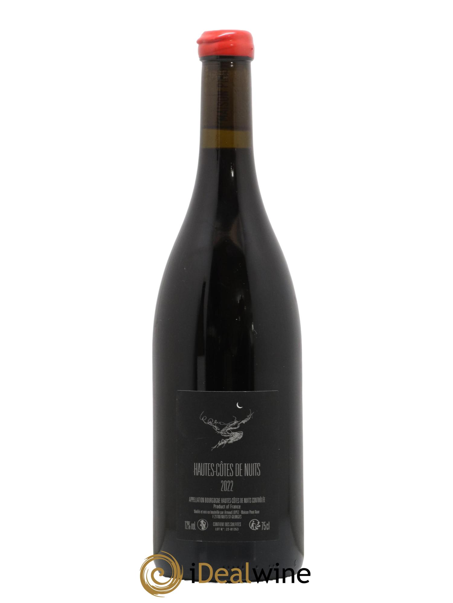 Hautes-Côtes de Nuits Chevrey Arnaud Lopez 2022 - Lot de 1 bouteille - 1