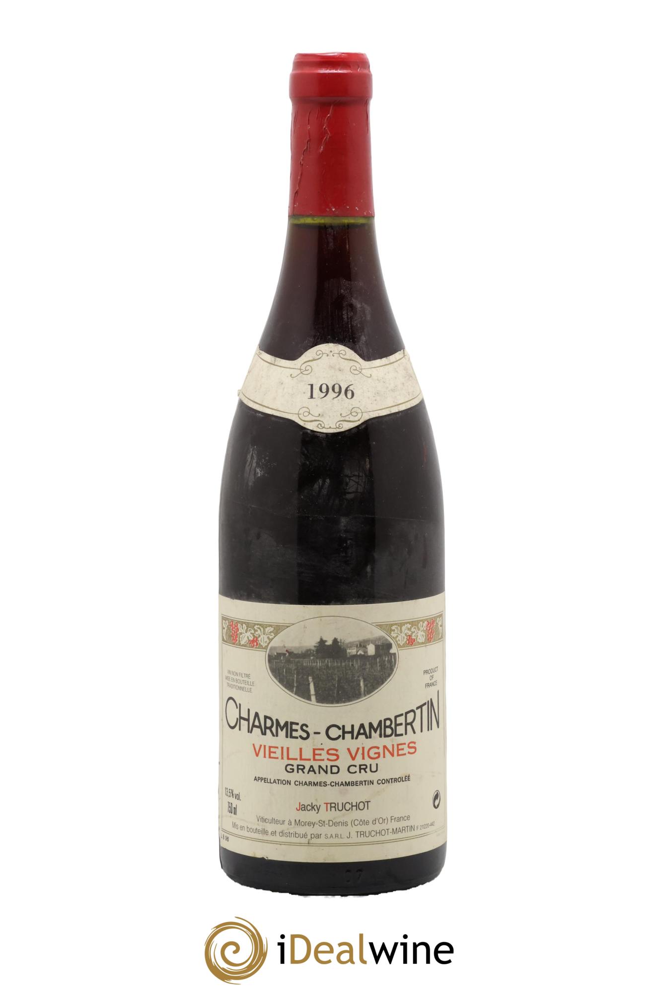 Charmes-Chambertin Grand Cru Vieilles Vignes Jacky Truchot 1996 - Lot of 1 bottle - 0