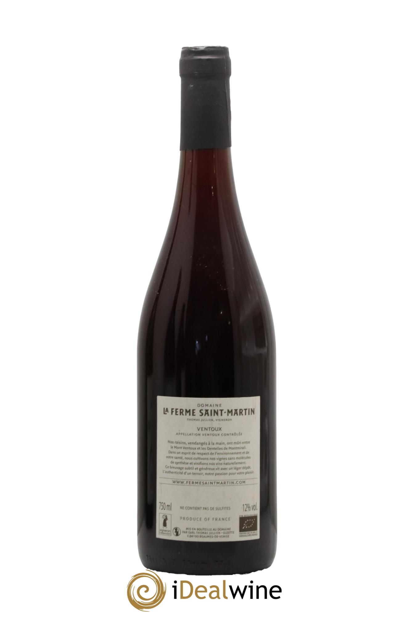 Ventoux (Côtes du Ventoux) La Gérine La Ferme Saint-Martin (Domaine) 2023 - Lot de 1 bouteille - 1