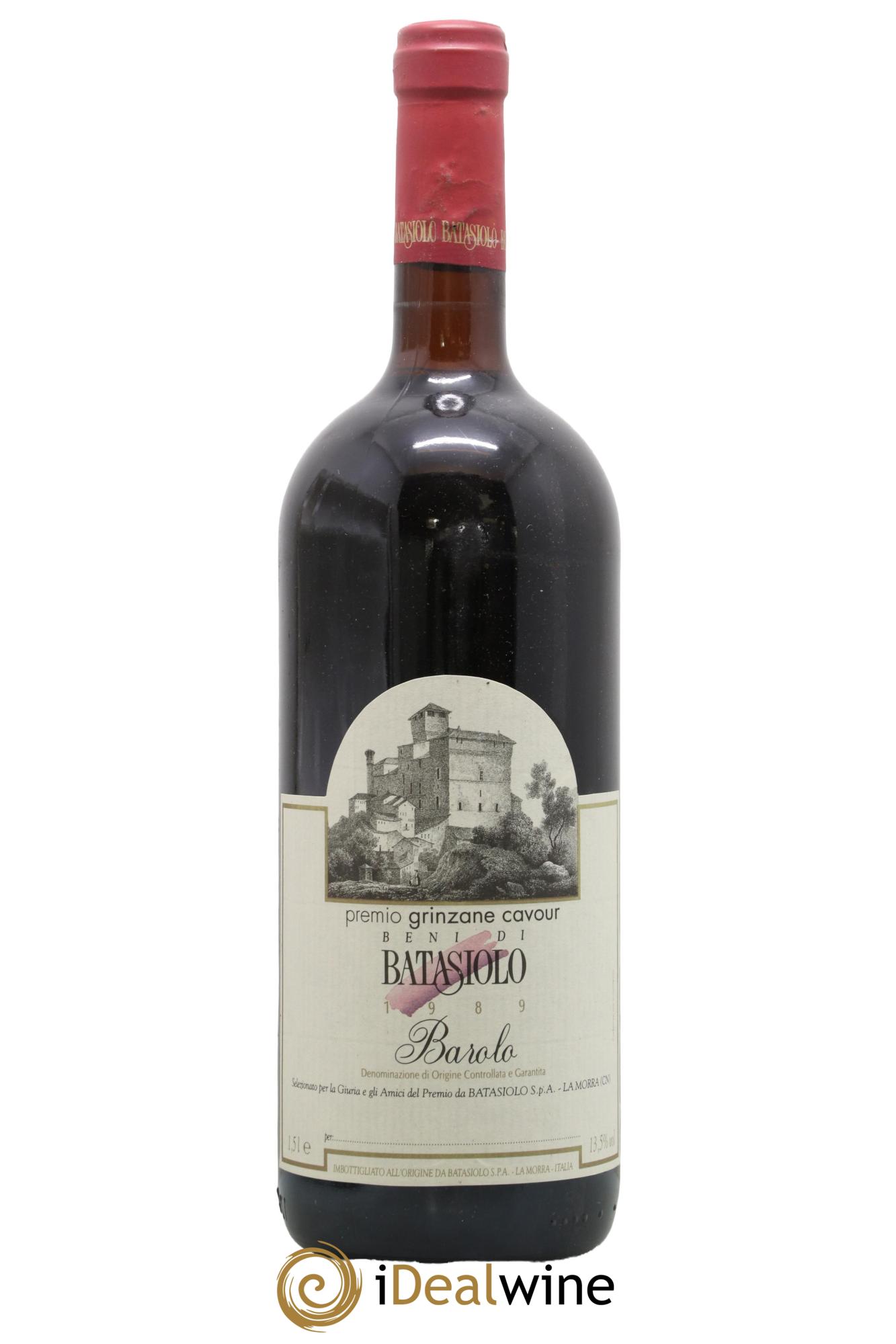 Barolo Premio Grinzane Cavour Batasiolo 1989 - Posten von 1 Magnum - 0