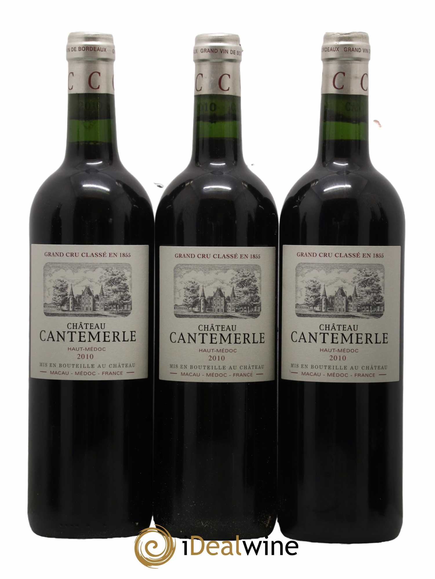 Château Cantemerle 5ème Grand Cru Classé  2010 - Lotto di 12 bottiglie - 3