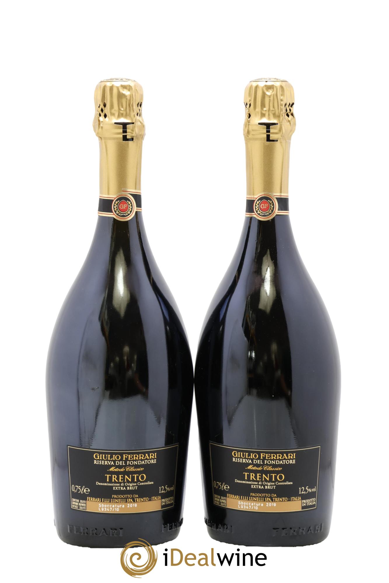 Trento DOC Riserva Del Fondatore Giulio Ferrari 2008 - Posten von 2 Flaschen - 1