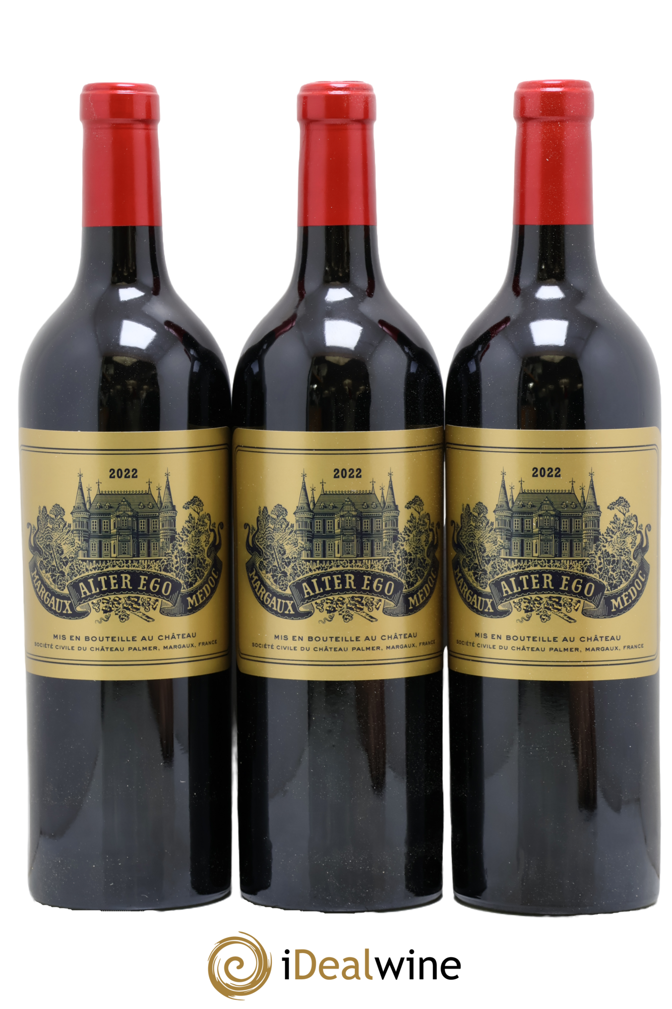 Alter Ego de Palmer Second Vin 2022 - Lot de 3 bouteilles - 0