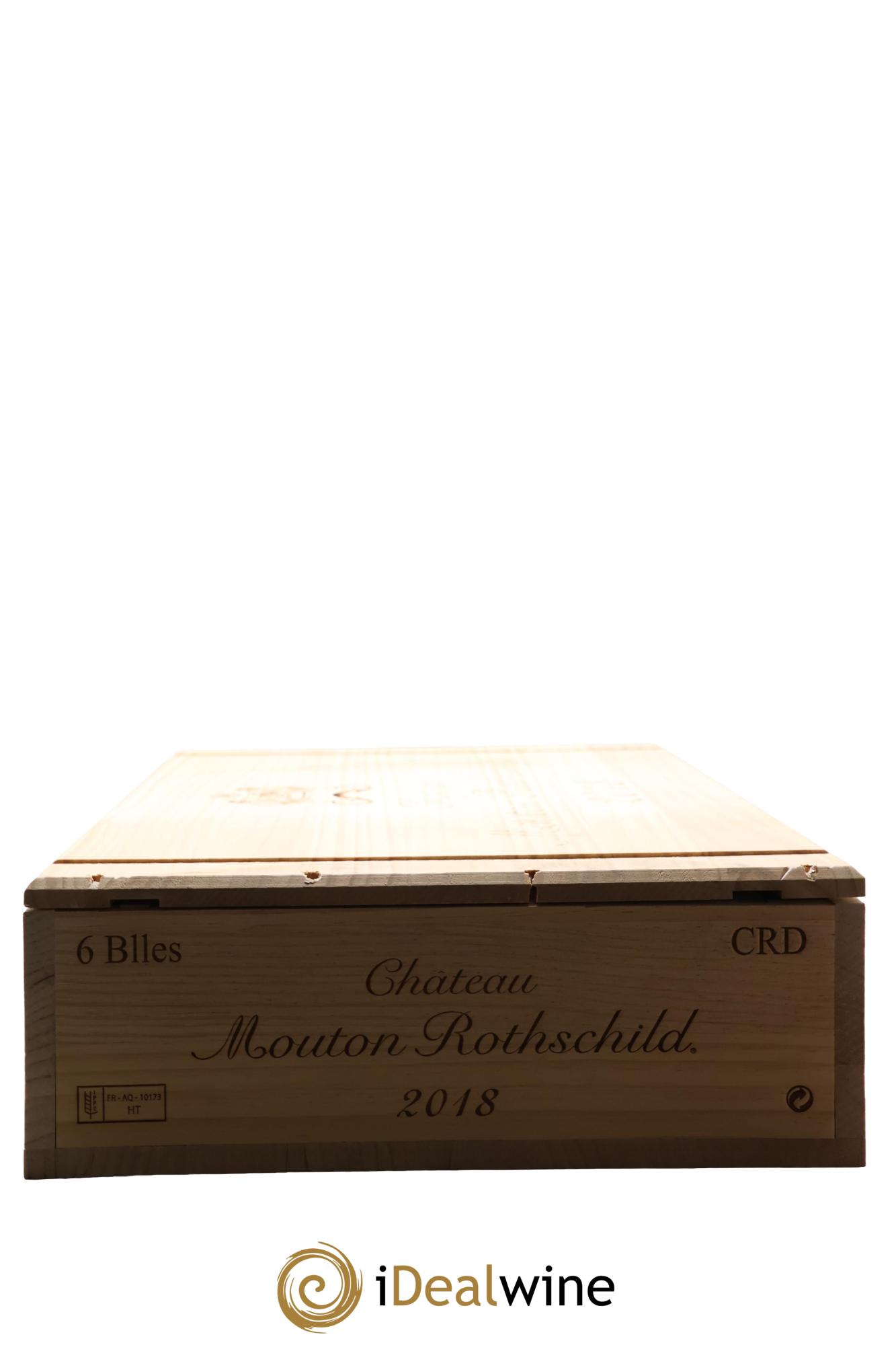 Château Mouton Rothschild 1er Grand Cru Classé 2018 - Lot de 6 bouteilles - 3