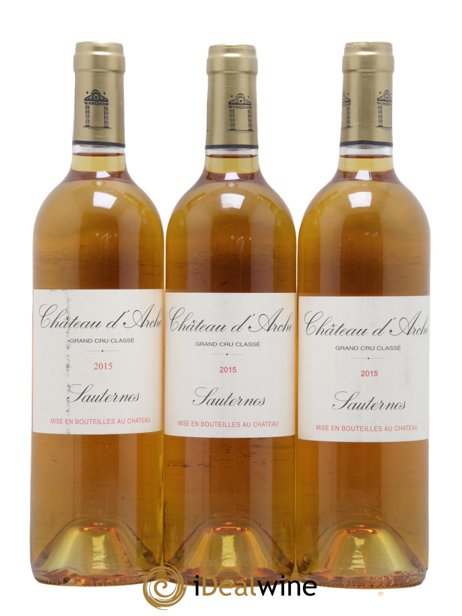 Château d' Arche 2ème Grand Cru Classé 2015 - Lotto di 3 bottiglie - 0