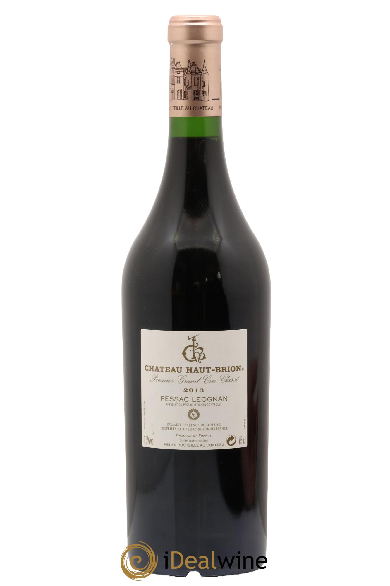 Château Haut Brion 1er Grand Cru Classé 2013 - Posten von 1 Flasche - 1