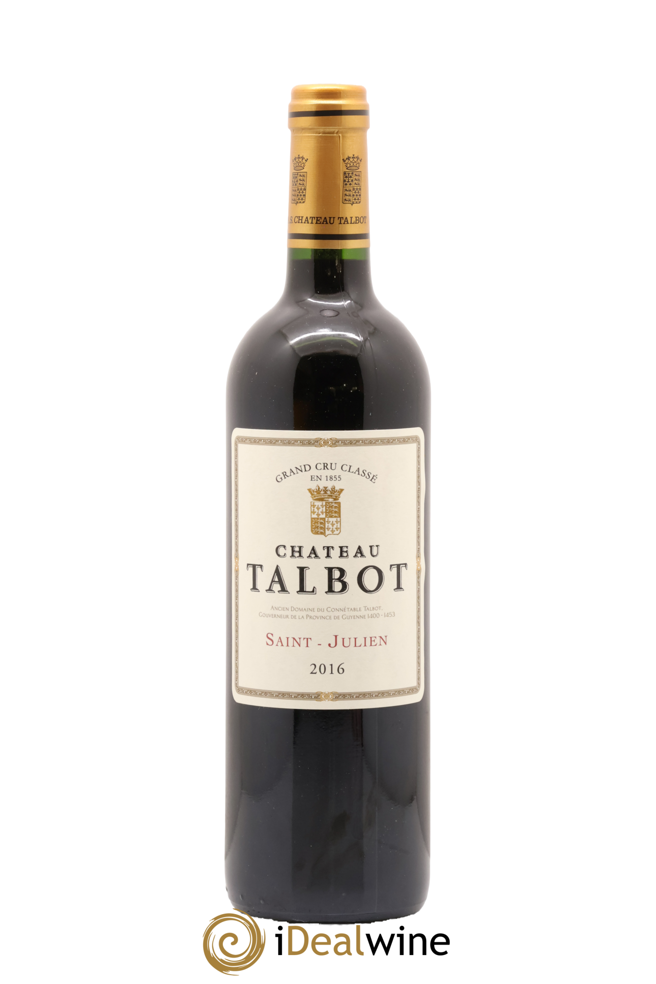 Château Talbot 4ème Grand Cru Classé 2016 - Lot of 1 bottle - 0
