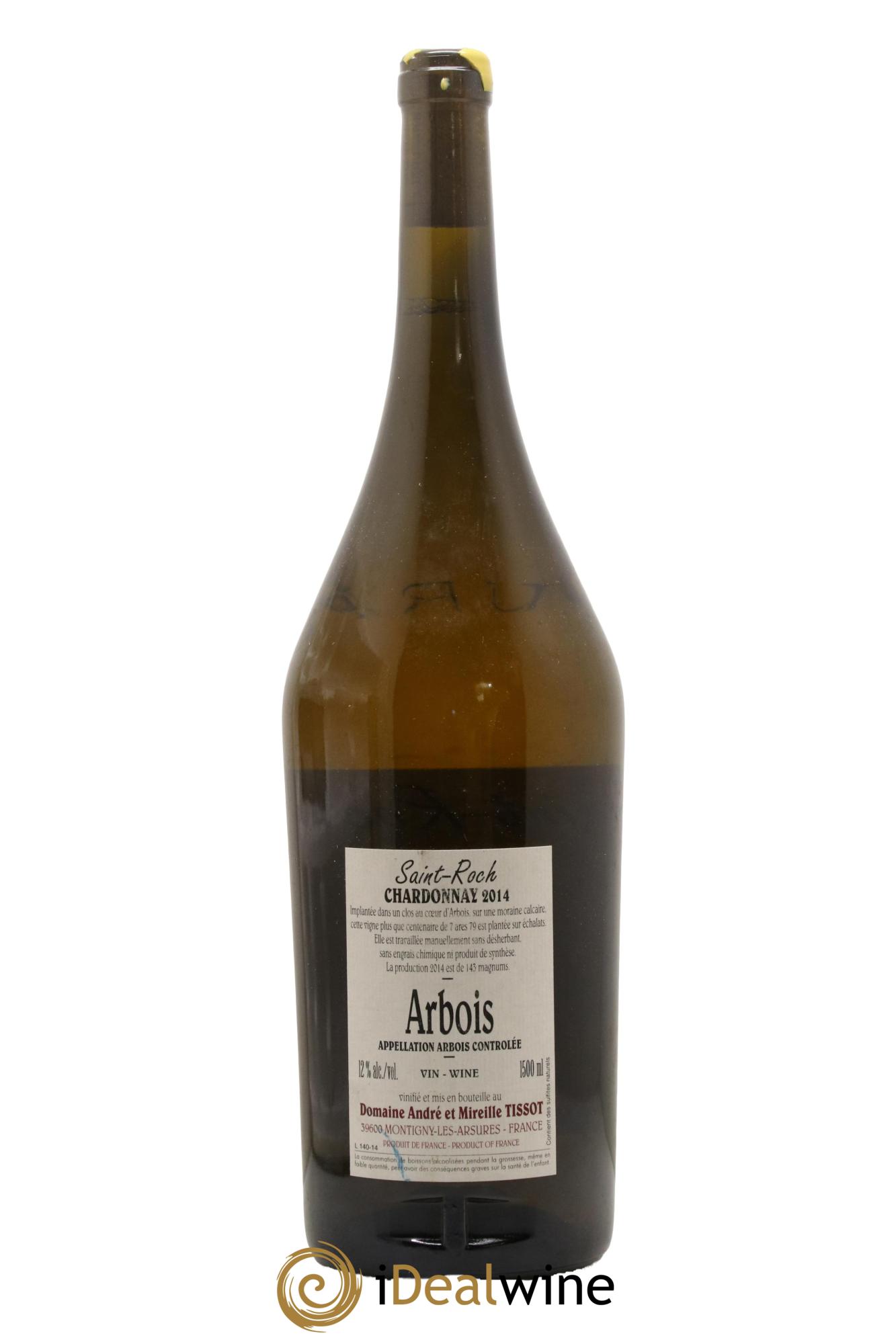 Arbois Saint-Roch Tissot 2014 - Posten von 1 Magnum - 1