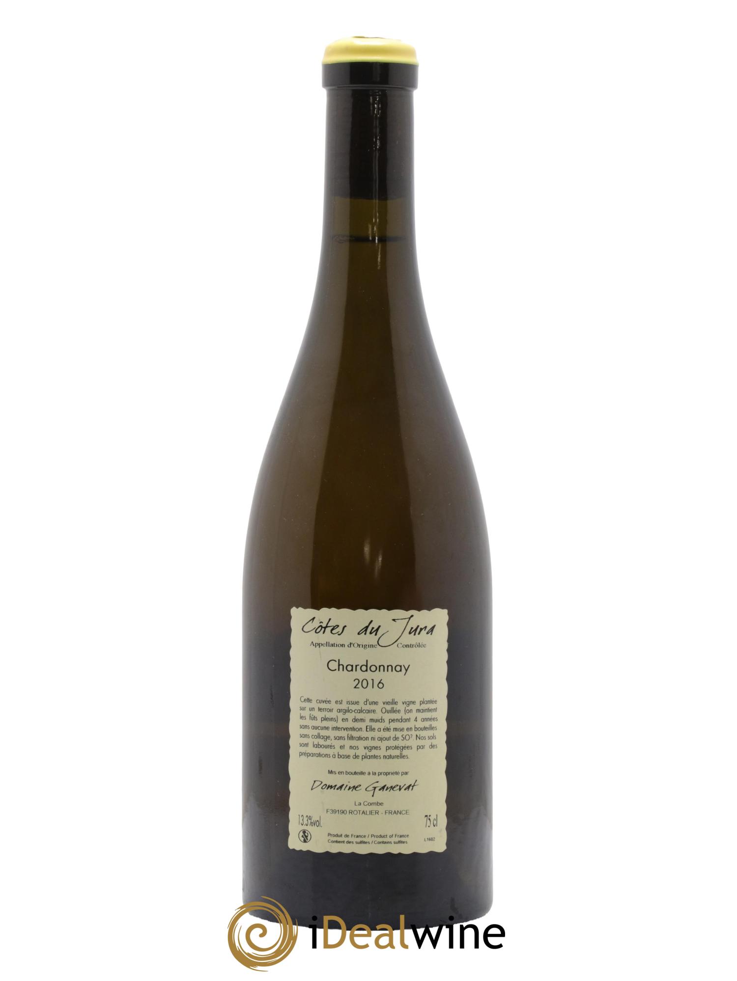 Côtes du Jura Les Chamois du Paradis Jean-François Ganevat (Domaine) 2016 - Lot de 1 bouteille - 1