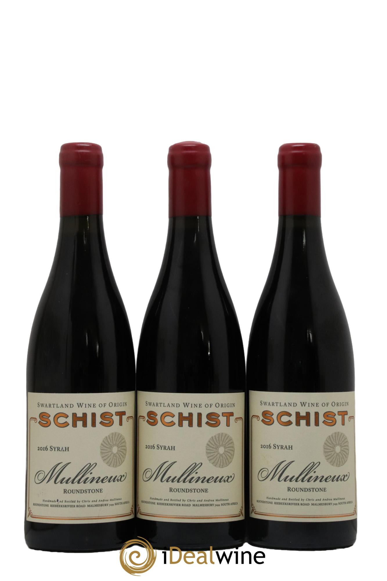 Swartland Mullineux & Leeu Single Terroir Schist Syrah 2016 - Posten von 3 Flaschen - 0