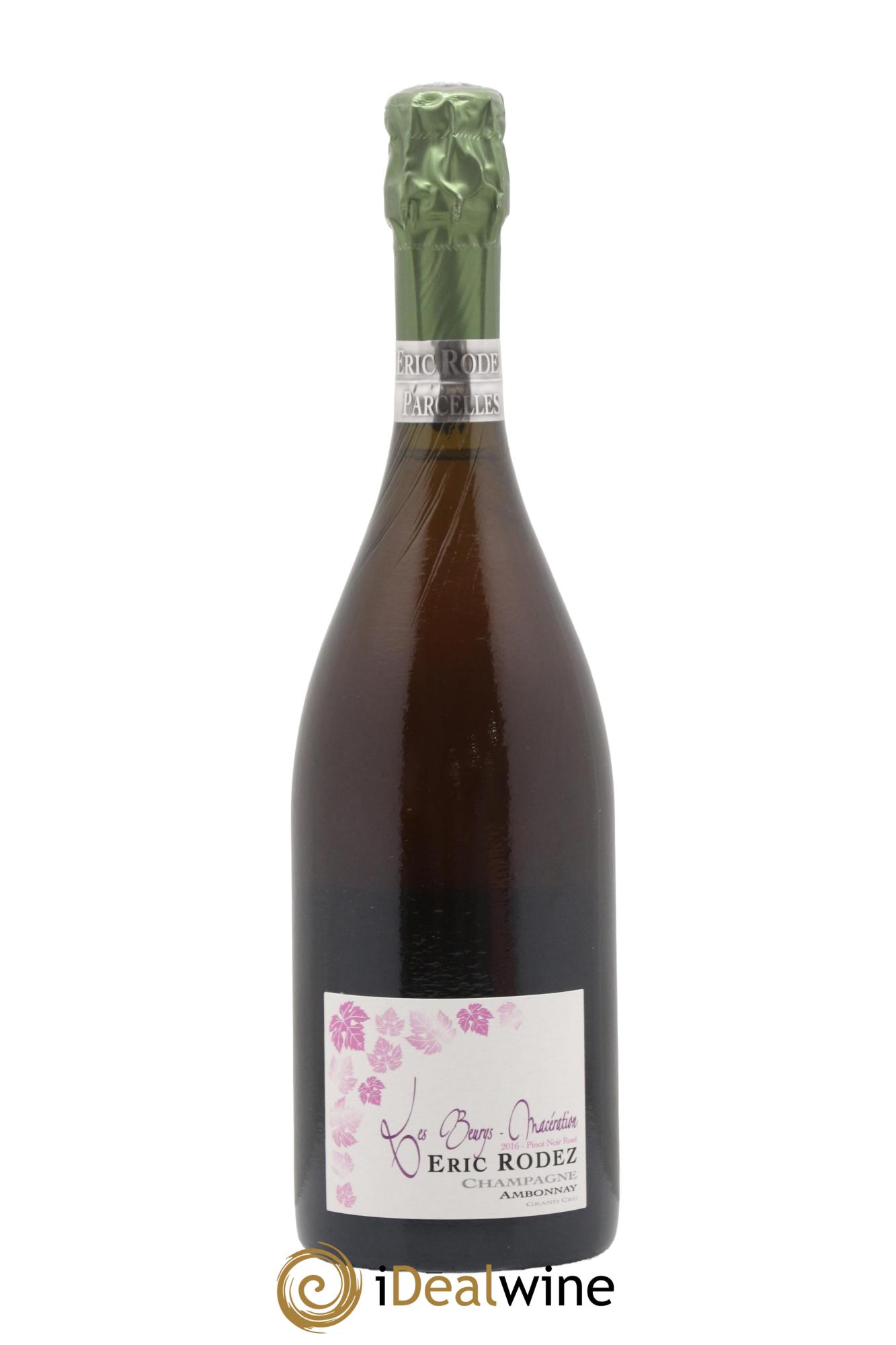 Champagne - Les Beurys Extra-Brut Eric Rodez 2016 - Lot de 1 bouteille - 0