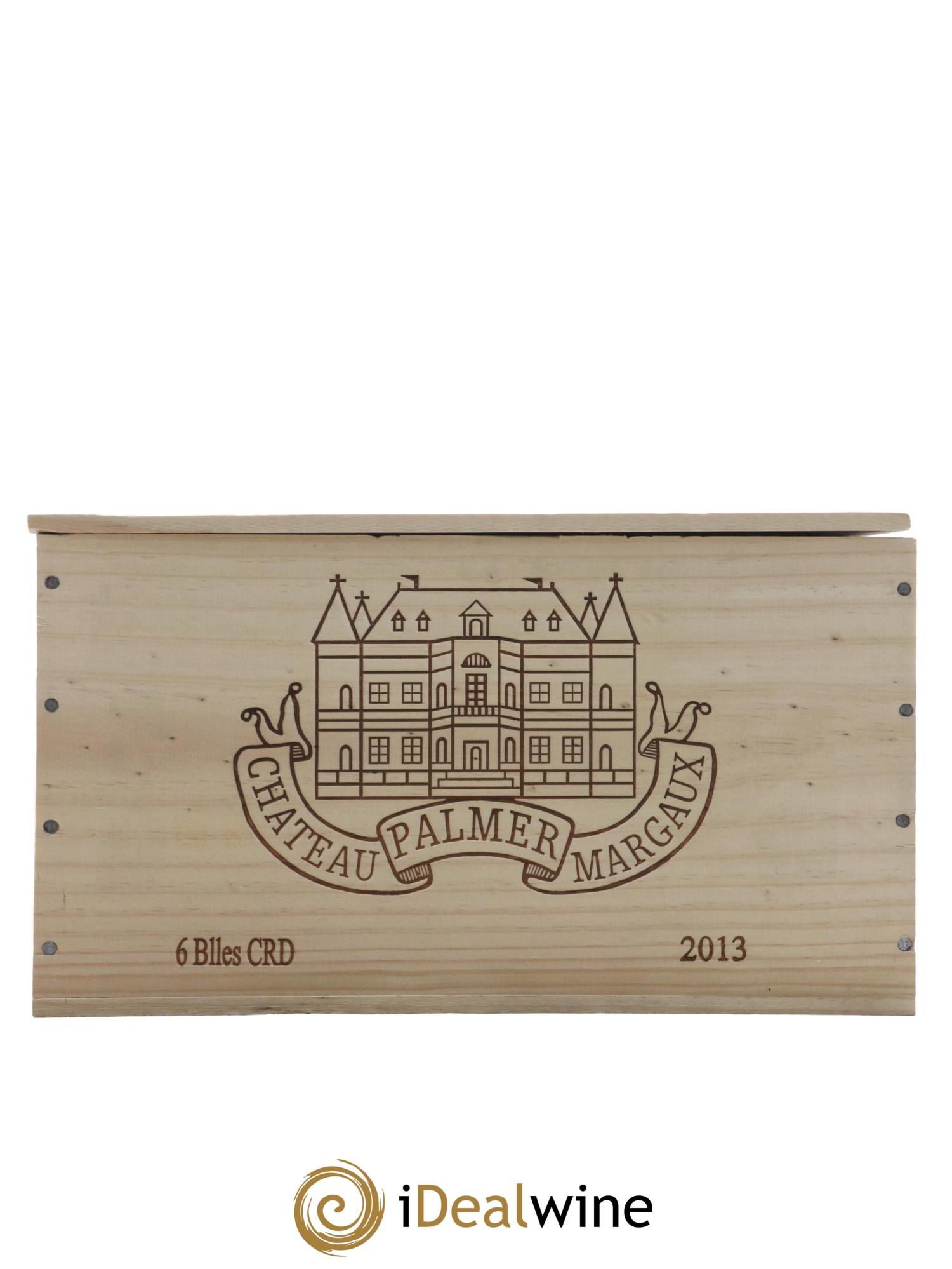 Château Palmer 3ème Grand Cru Classé 2013 - Lot of 6 bottles - 5