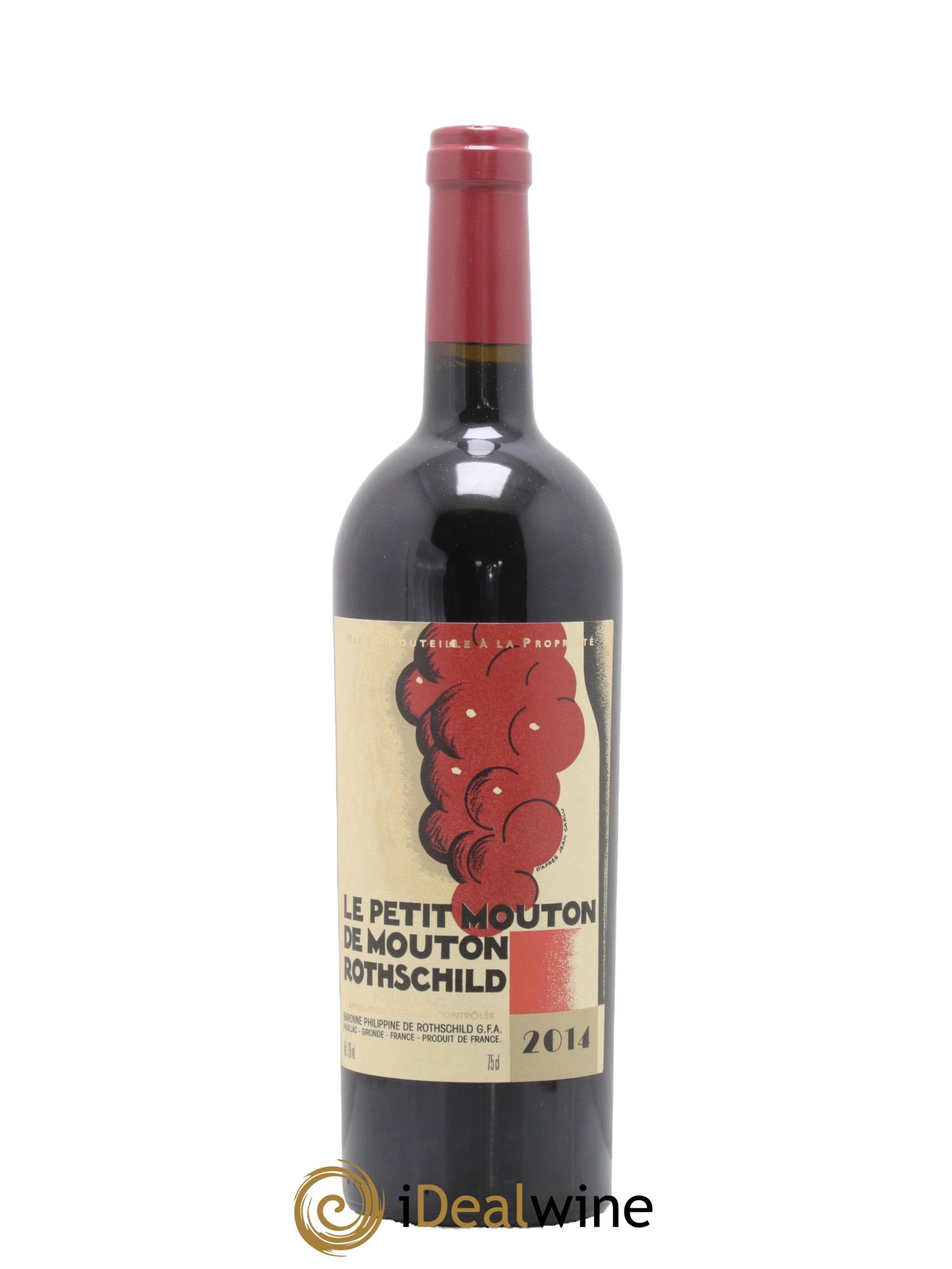 Petit Mouton Second Vin 2014 - Posten von 1 Flasche - 0