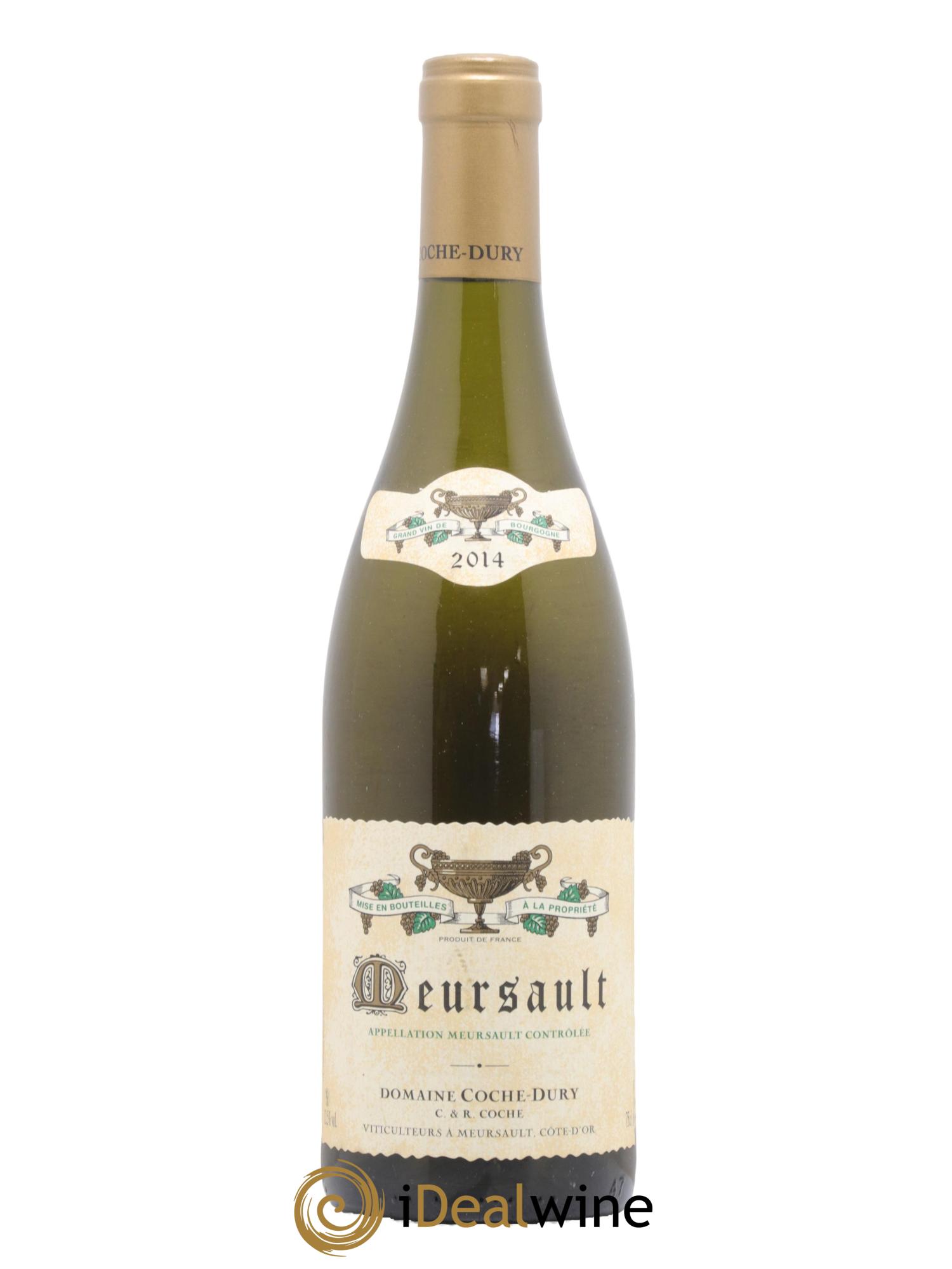 Meursault Coche Dury (Domaine) 2014 - Lot de 1 bouteille - 0