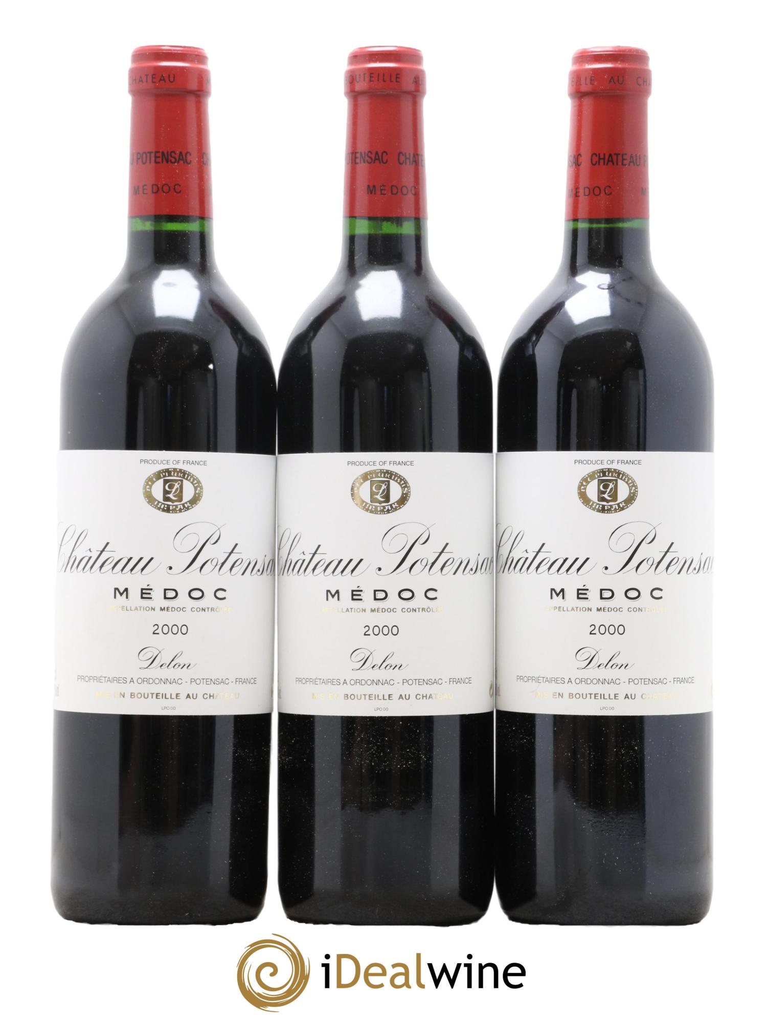 Château Potensac 2000 - Lot de 12 bouteilles - 4
