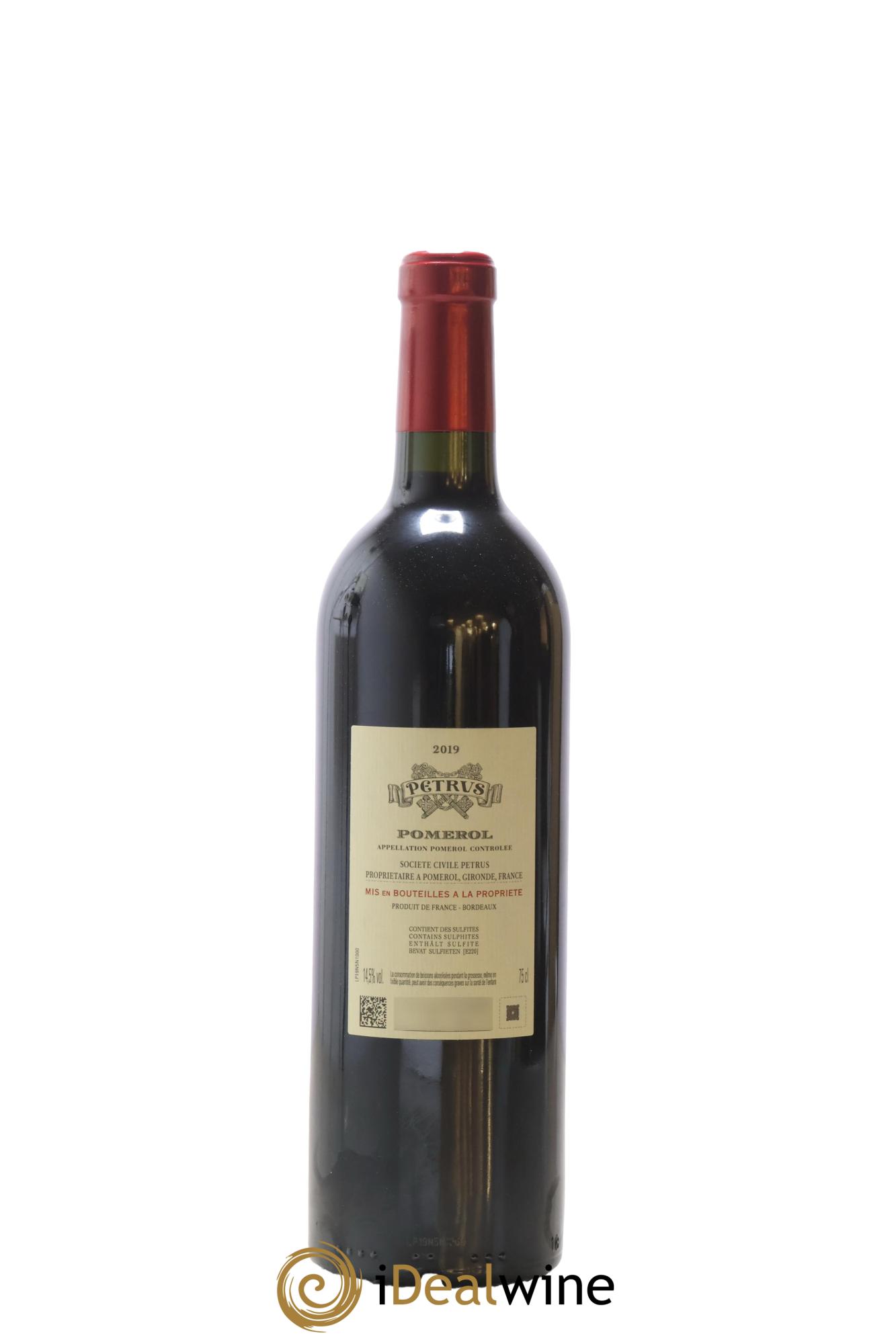 Petrus 2019 - Lot de 1 bouteille - 1